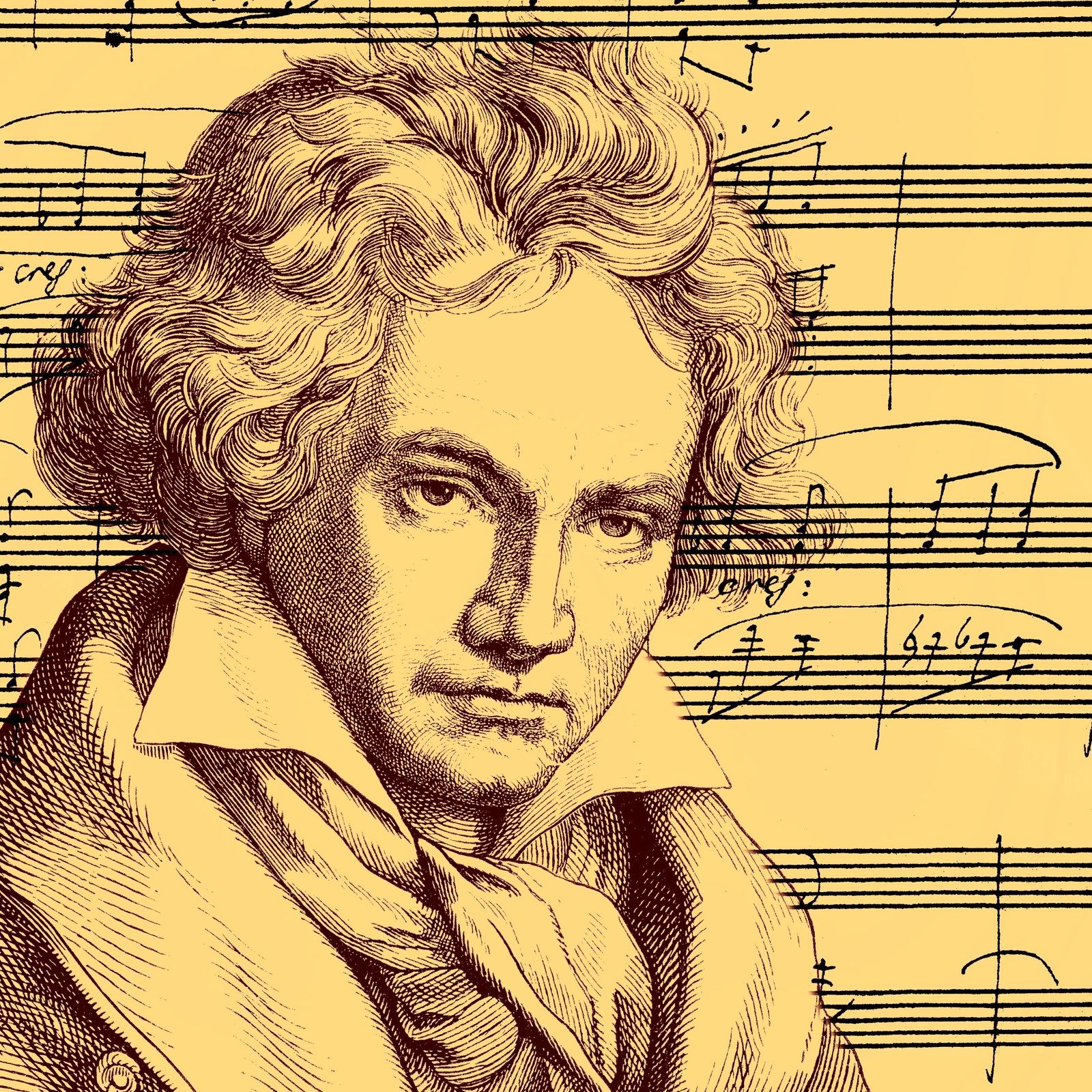Notenschlüssel - Beethoven: Septett