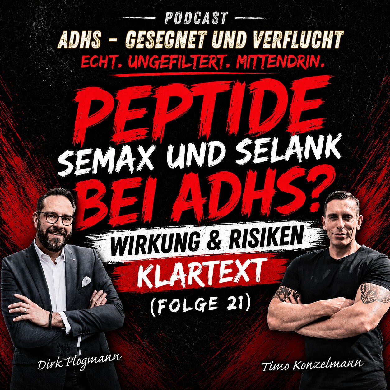 Peptide Semax und Selank bei ADHS? Wirkung & Risiken Klartext I Folge 21 I ADHS gesegnet & verflucht