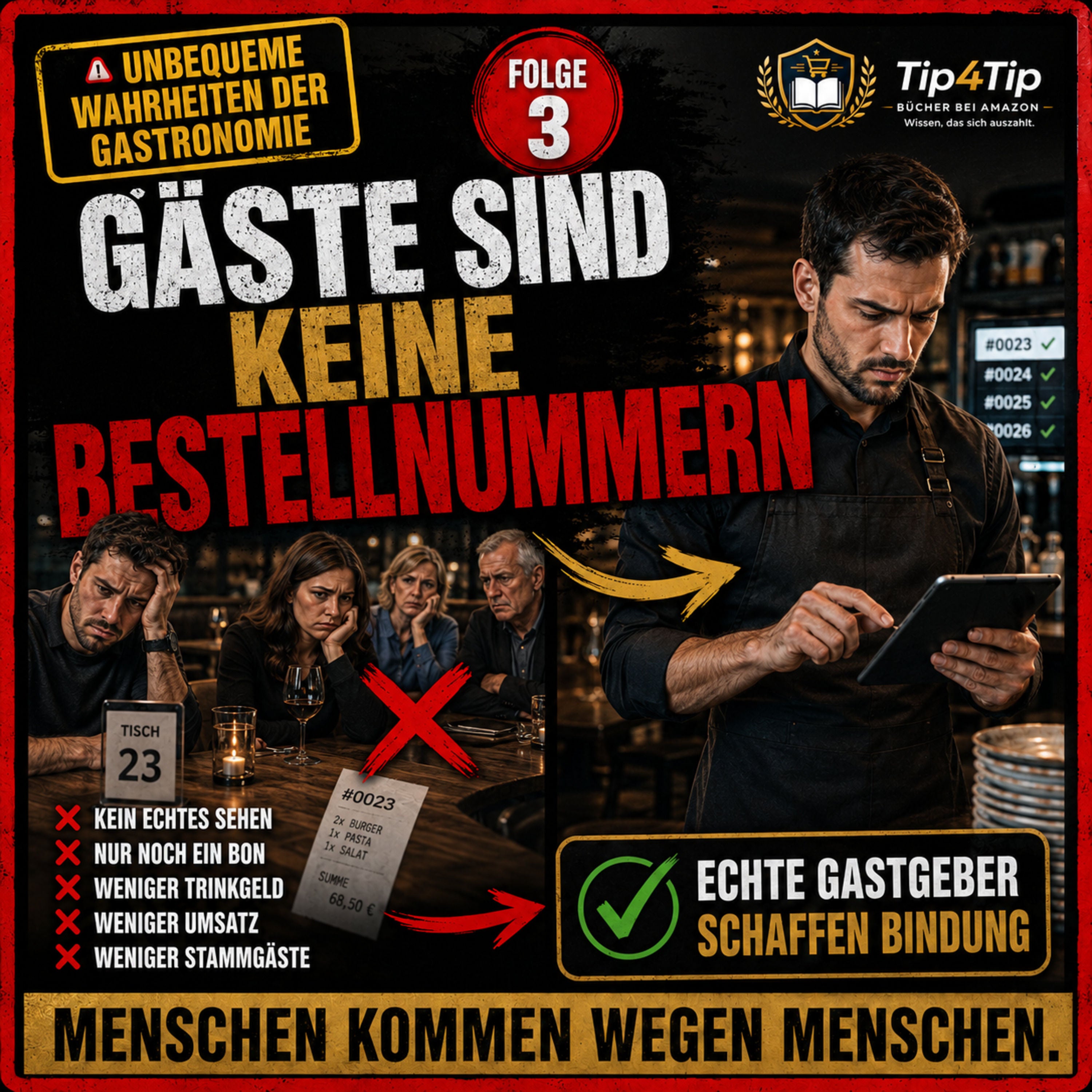 Gäste sind keine Bestellnummern: Warum persönlicher Service im Restaurant über Trinkgeld und Umsatz entscheidet
