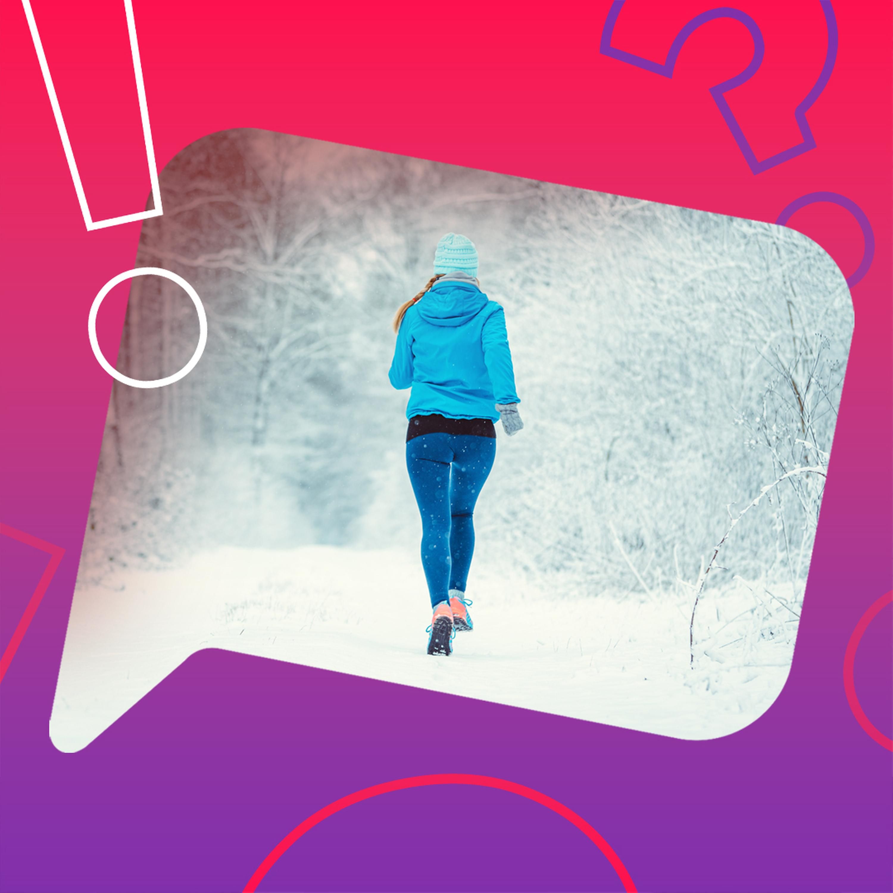 Verbraucht Joggen im Winter mehr Kalorien?