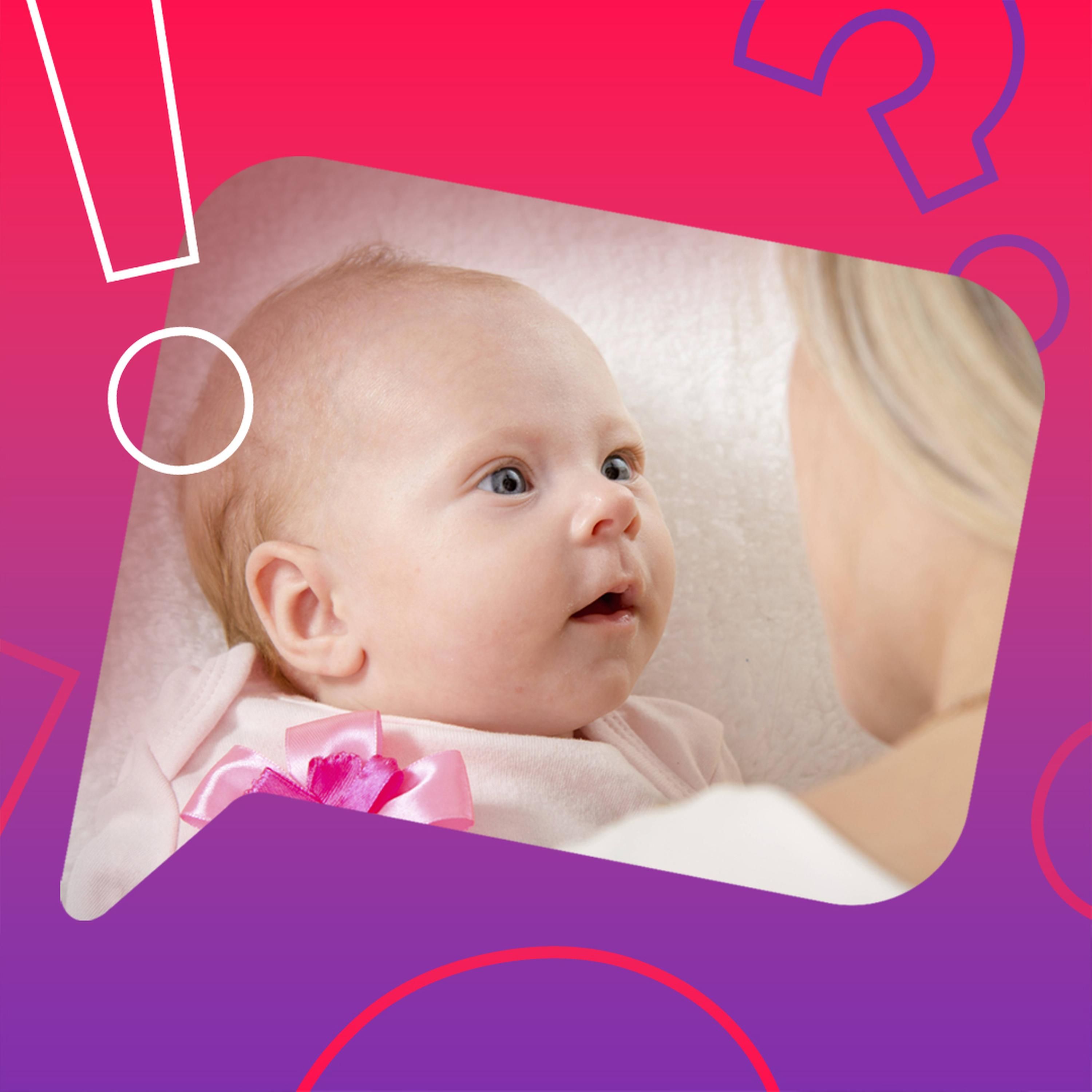 Schauen Babys schöne Menschen länger an?