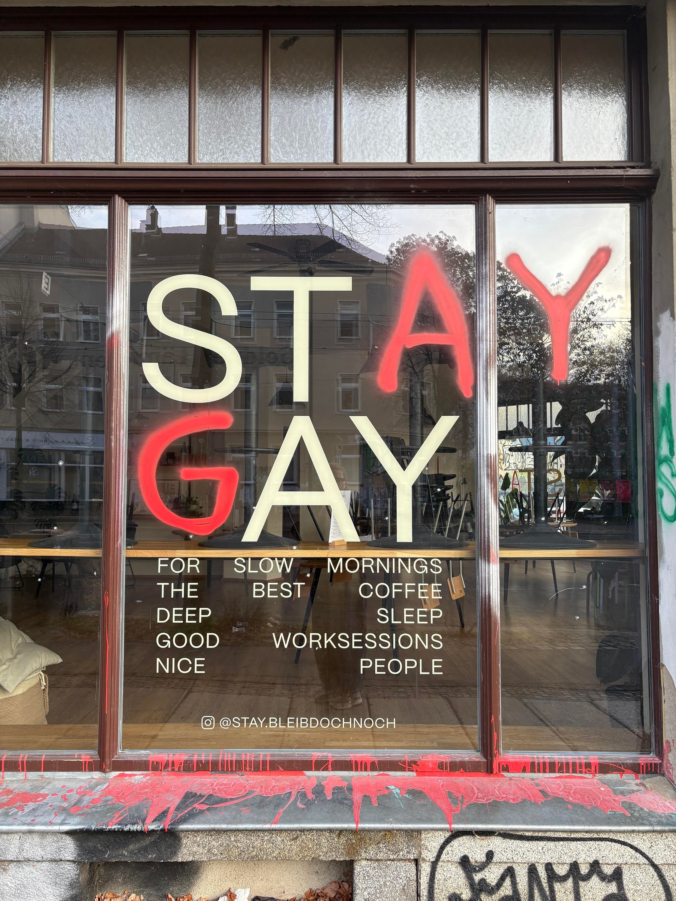 Café Stay in Leipzig: Linksradikale Attacken zwingen Christen ihr Lokal zu schließen