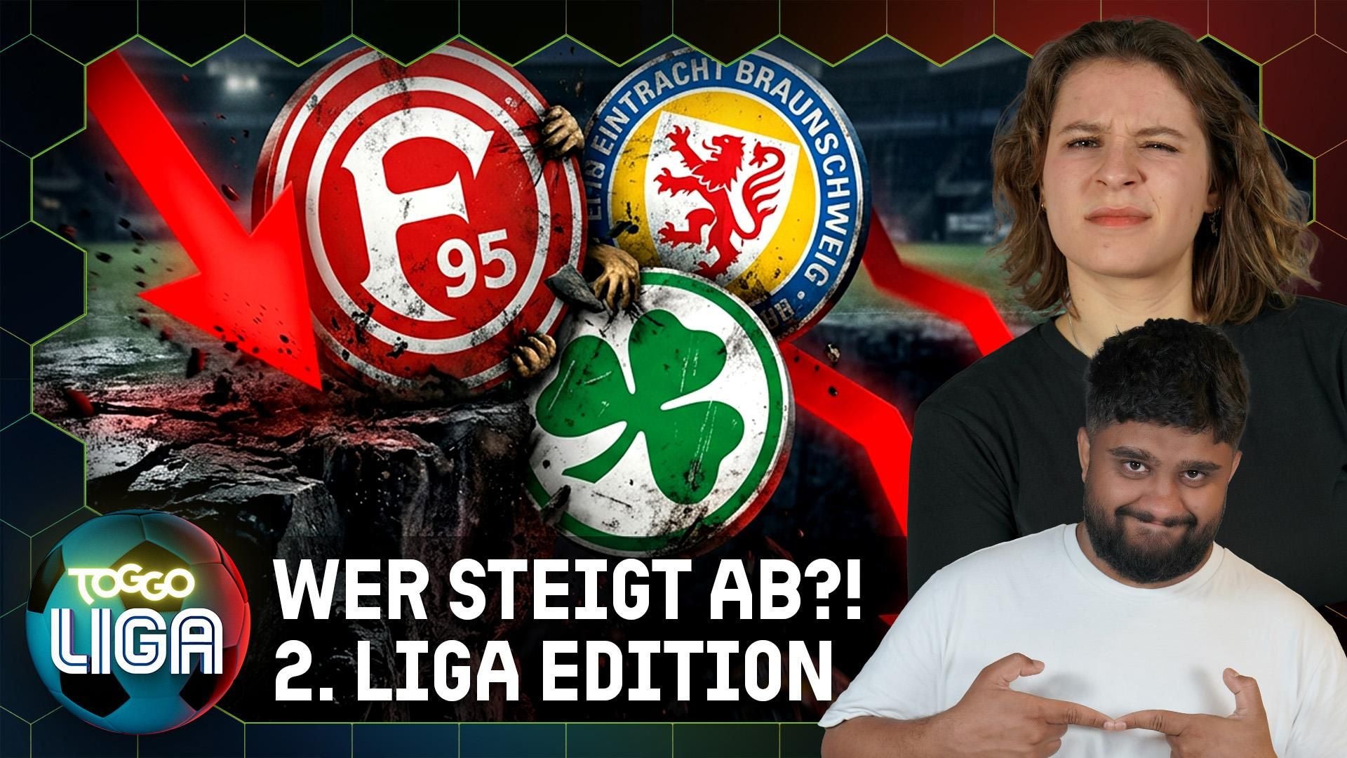 Wer wird absteigen? Unsere Prediction für die 2. Bundesliga!