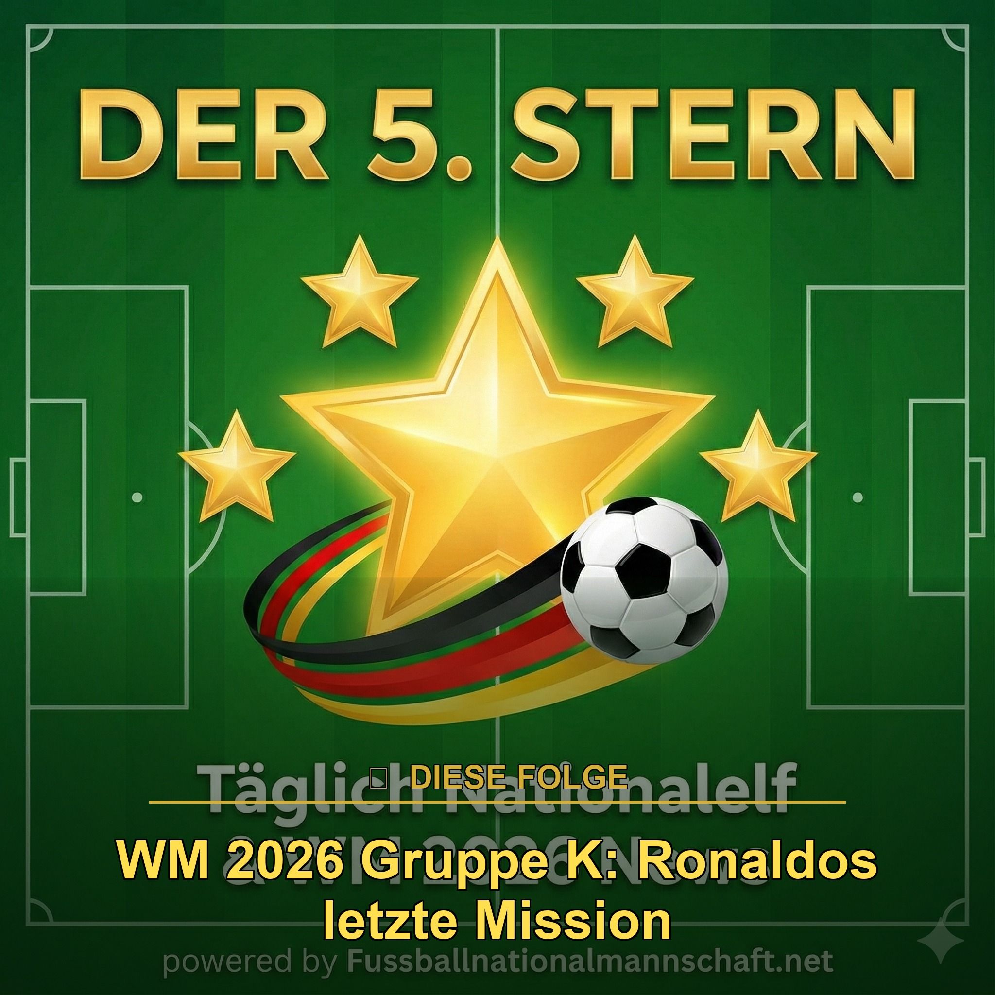 WM 2026 Gruppe K – Cristiano Ronaldo spielt seine sechste Weltmeisterschaft