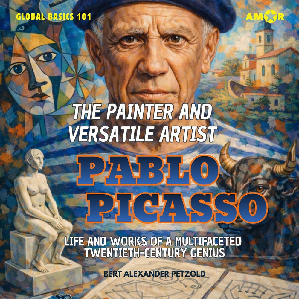 The Painter and Versatile Artist Pablo Picasso - Life and Works of a Multifaceted Twentieth-Century Genius - Global Basics 101 - Y