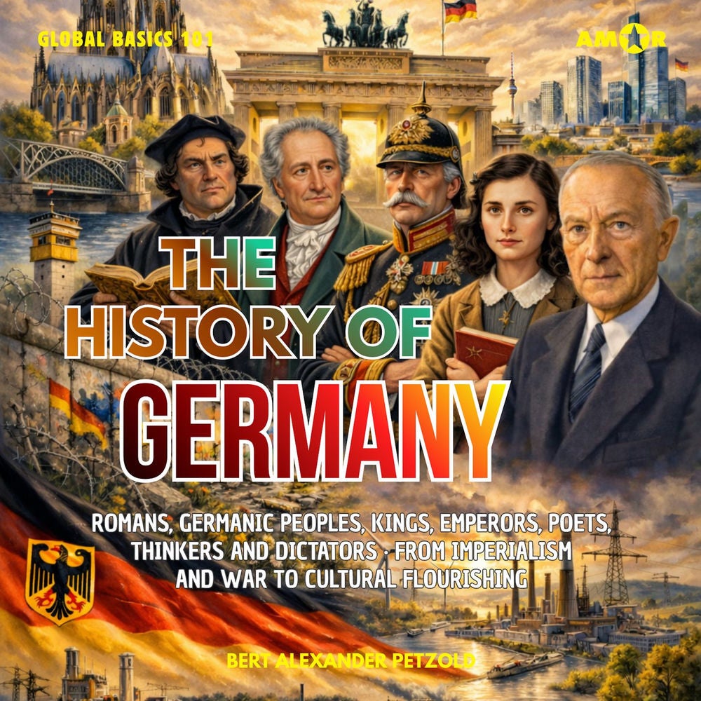 The History of Germany - Romans, Germanic Peoples, Kings, Emperors, Poets, Thinkers and Dictators - From Imperialism and War to Cu