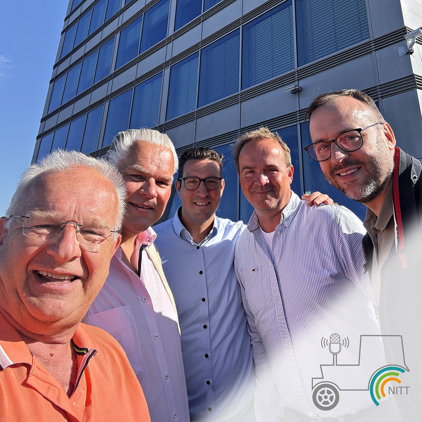 Dieter Dänzer trifft Hauke Lamb, Christoph Kumnick und Norbert Kleinekarhoff von der TRASER Software GmbH