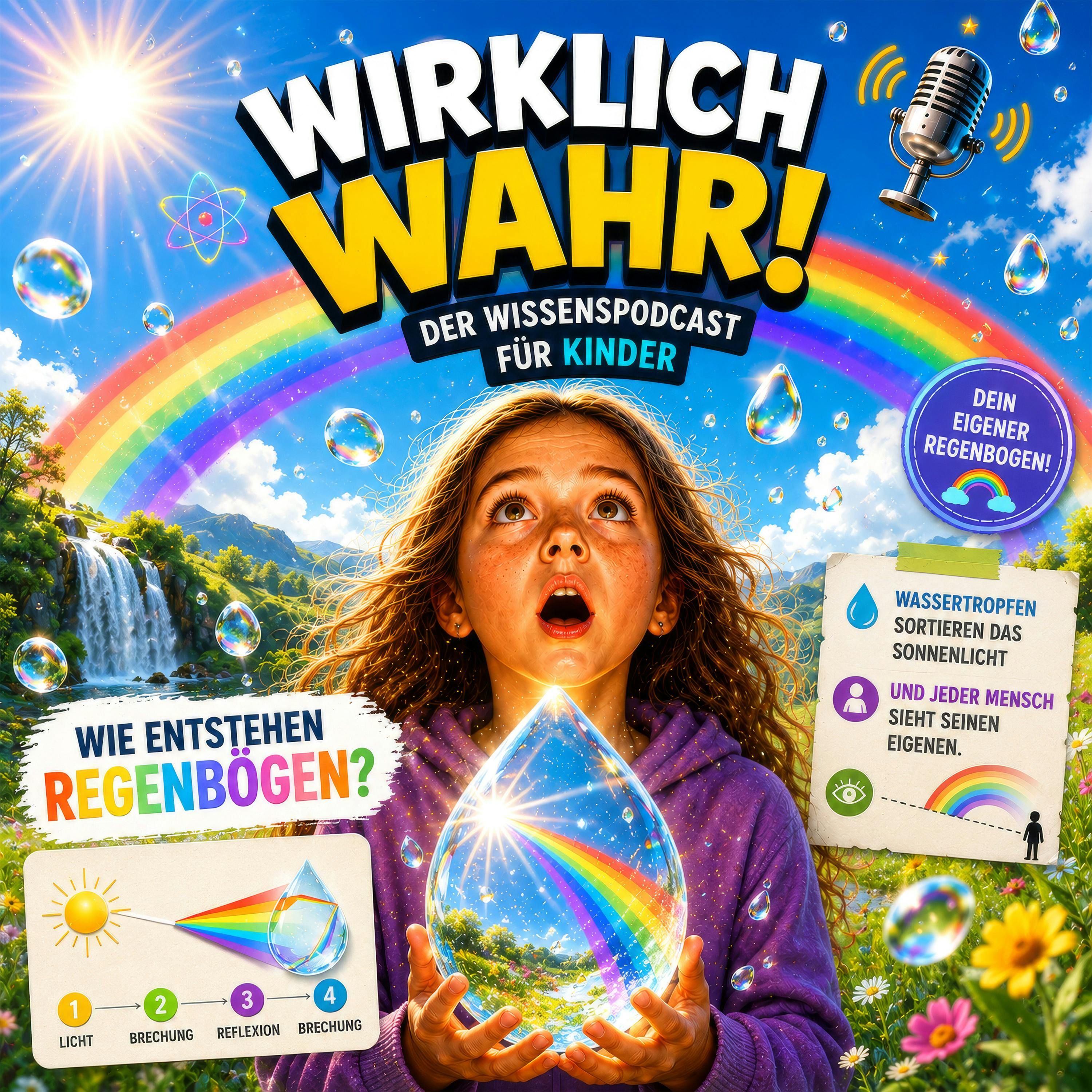 Frag nach! Wie entstehen Regenbögen?