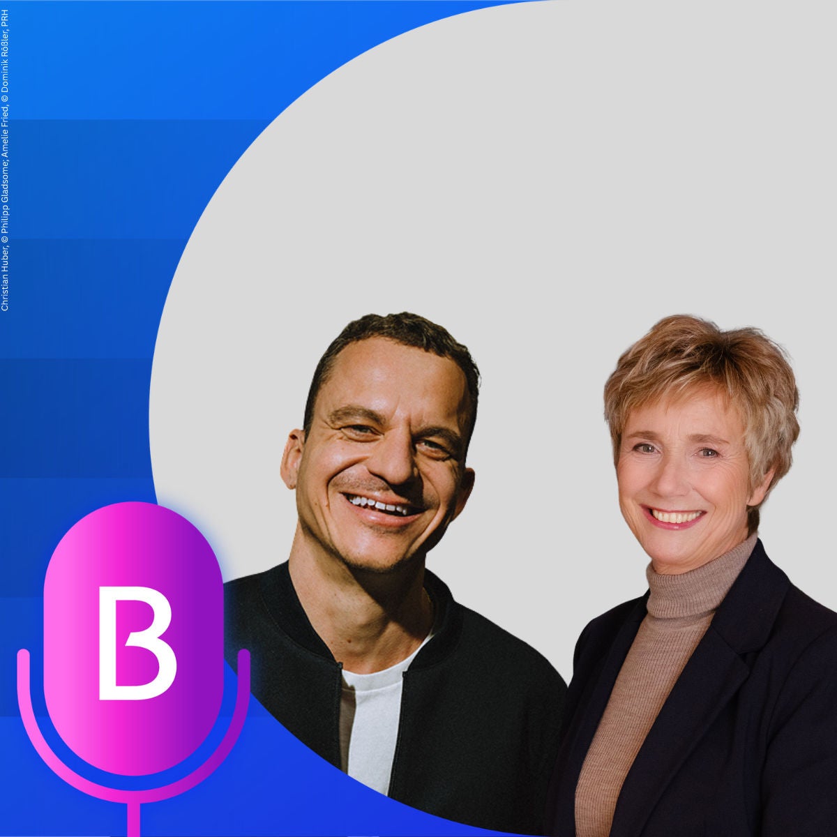 Mit Christian Huber („Solange ein Streichholz brennt“) und Amelie Fried („Eine von uns“)