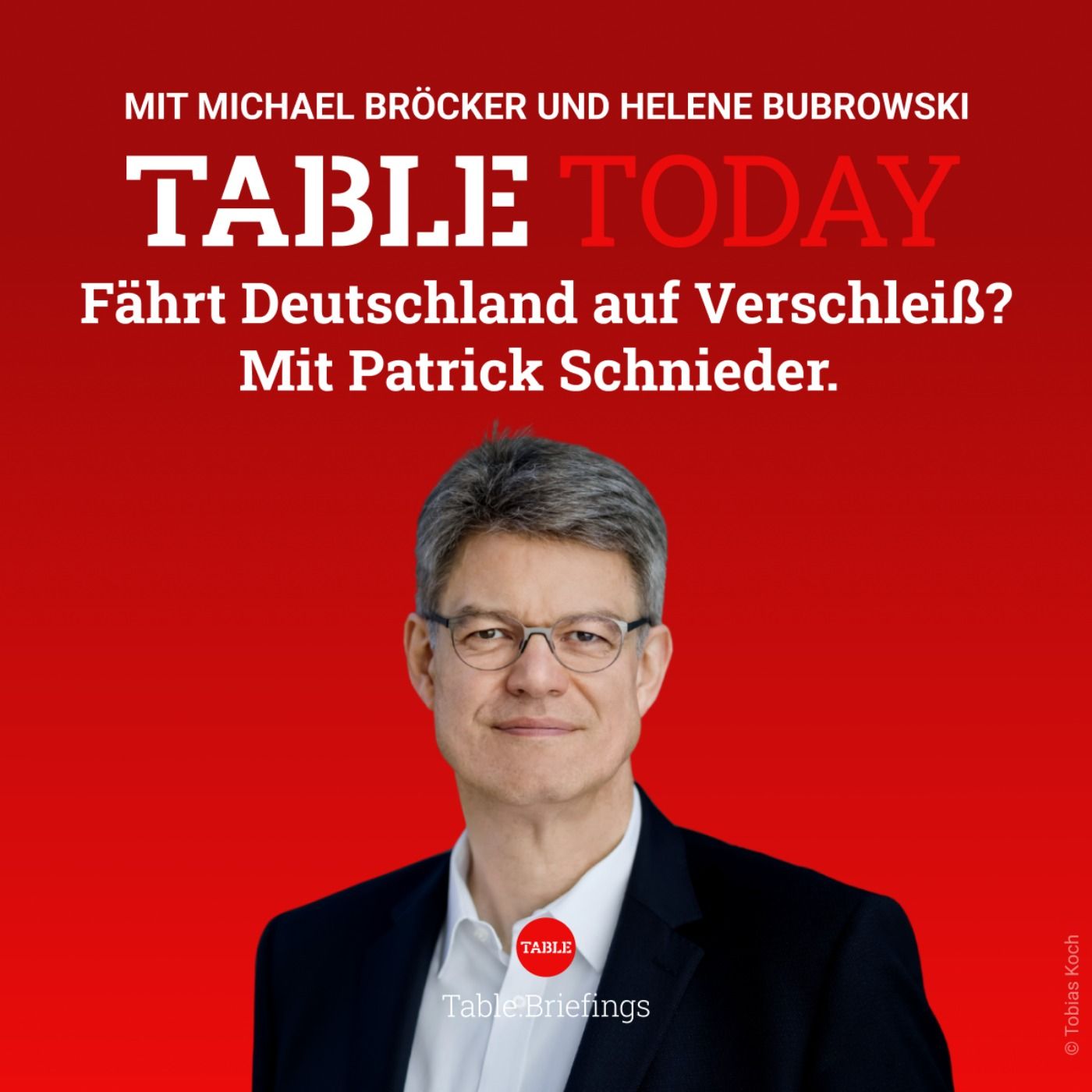 Fährt Deutschland auf Verschleiß? Mit Patrick Schnieder.