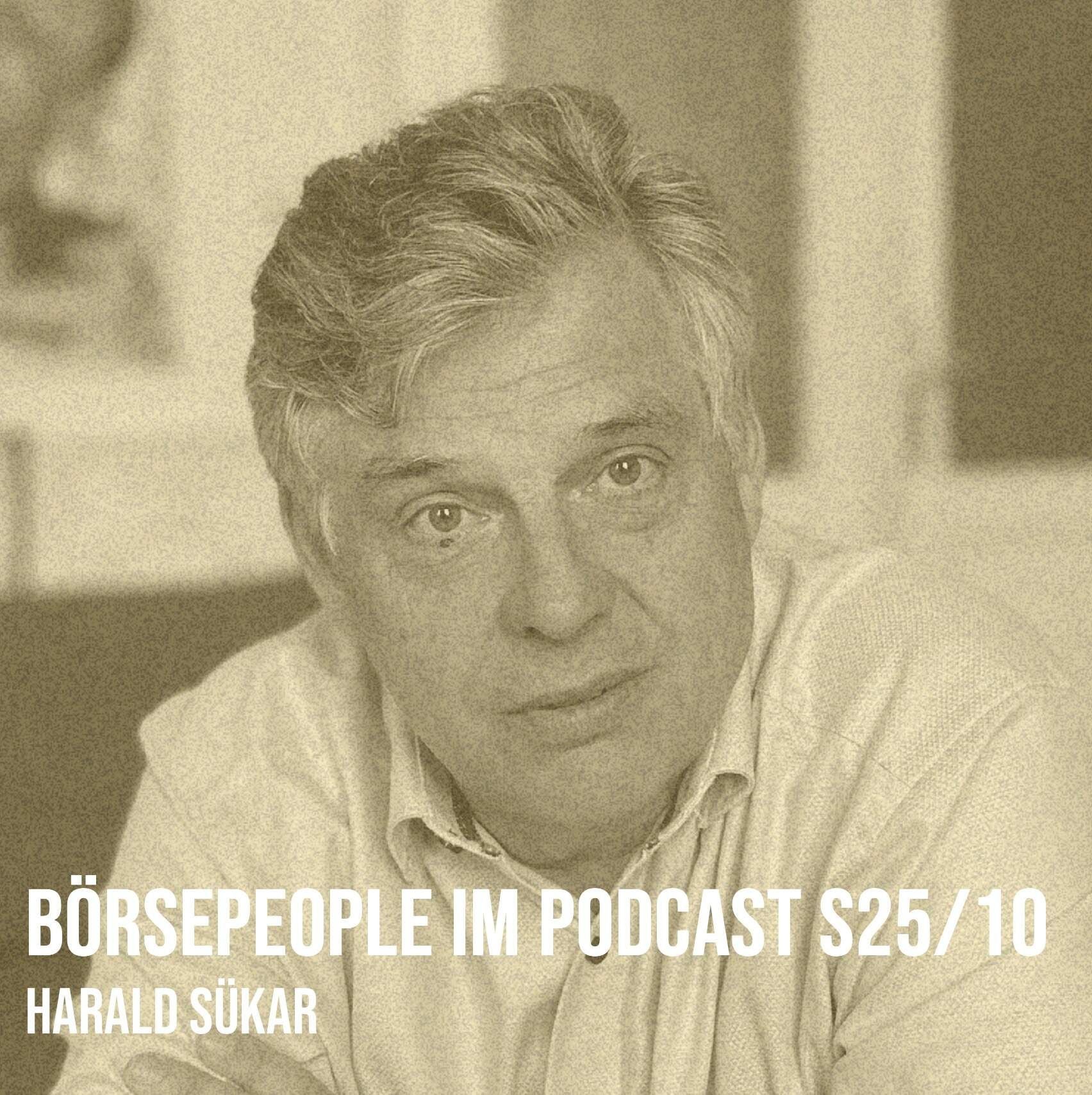 Börsepeople im Podcast S25/10: Harald Suekar