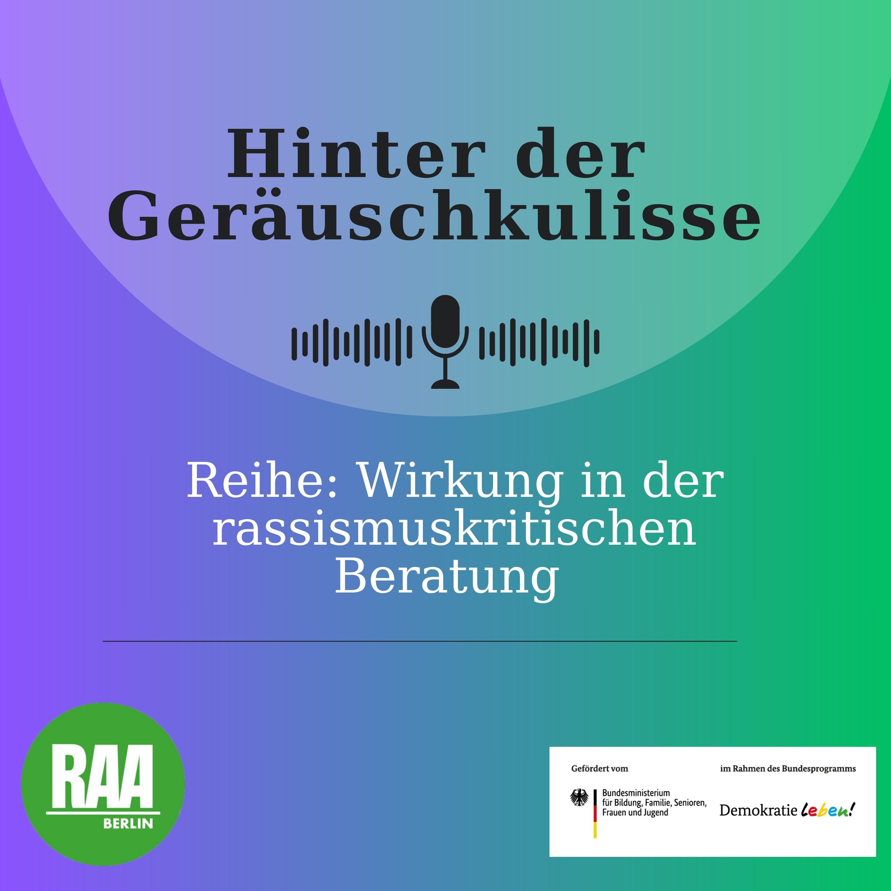 Reihe: Wirkung in der rassismuskritischen Beratung - Teil 2
