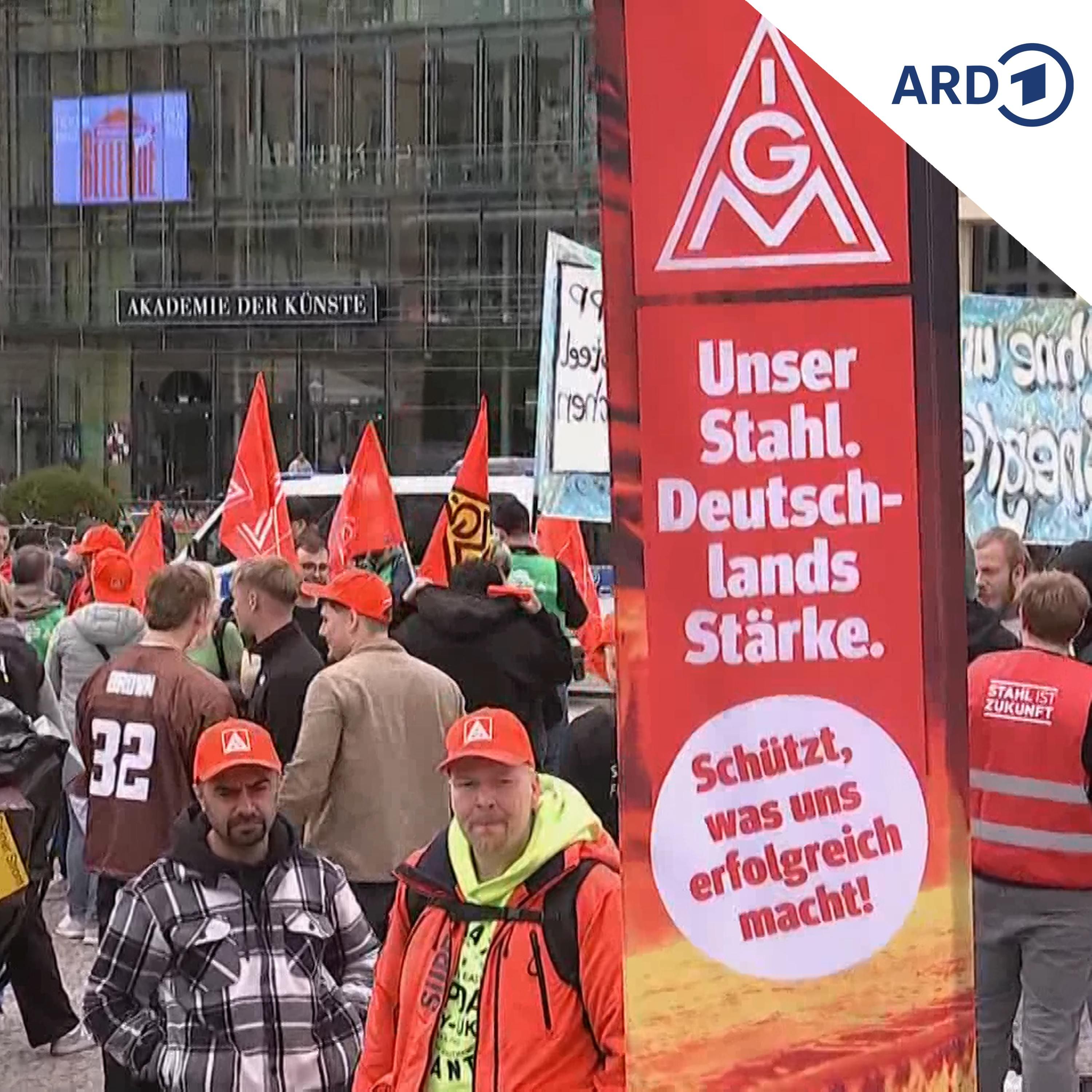 Warum die Beschäftigten der Stahlindustrie demonstrieren