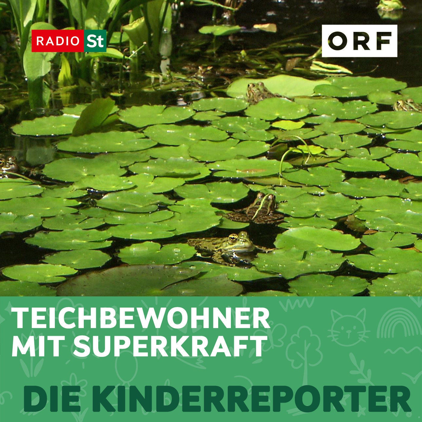 Teichbewohner mit Superkraft