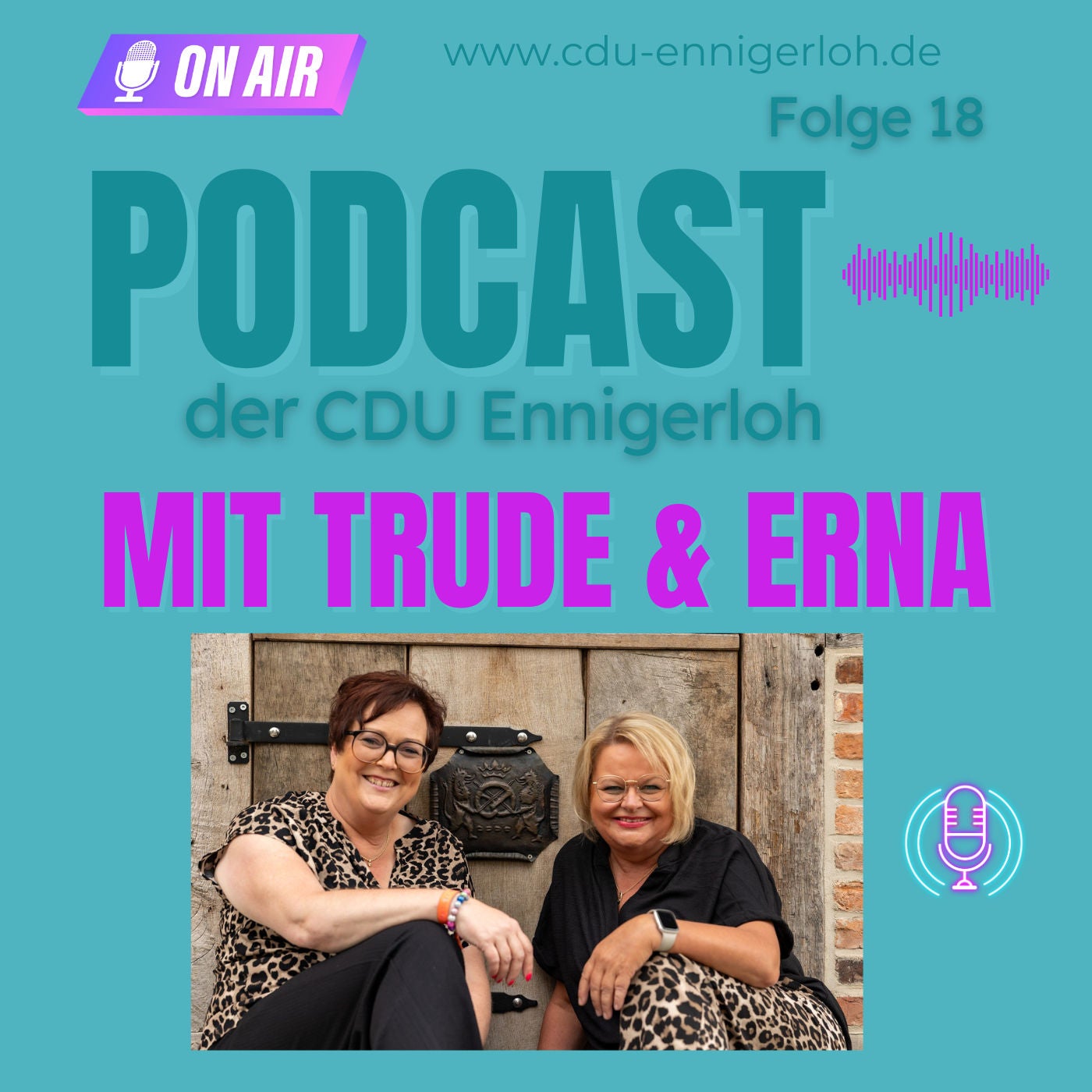 Mit den Ennigerloher "Originalen Trude & Erna"