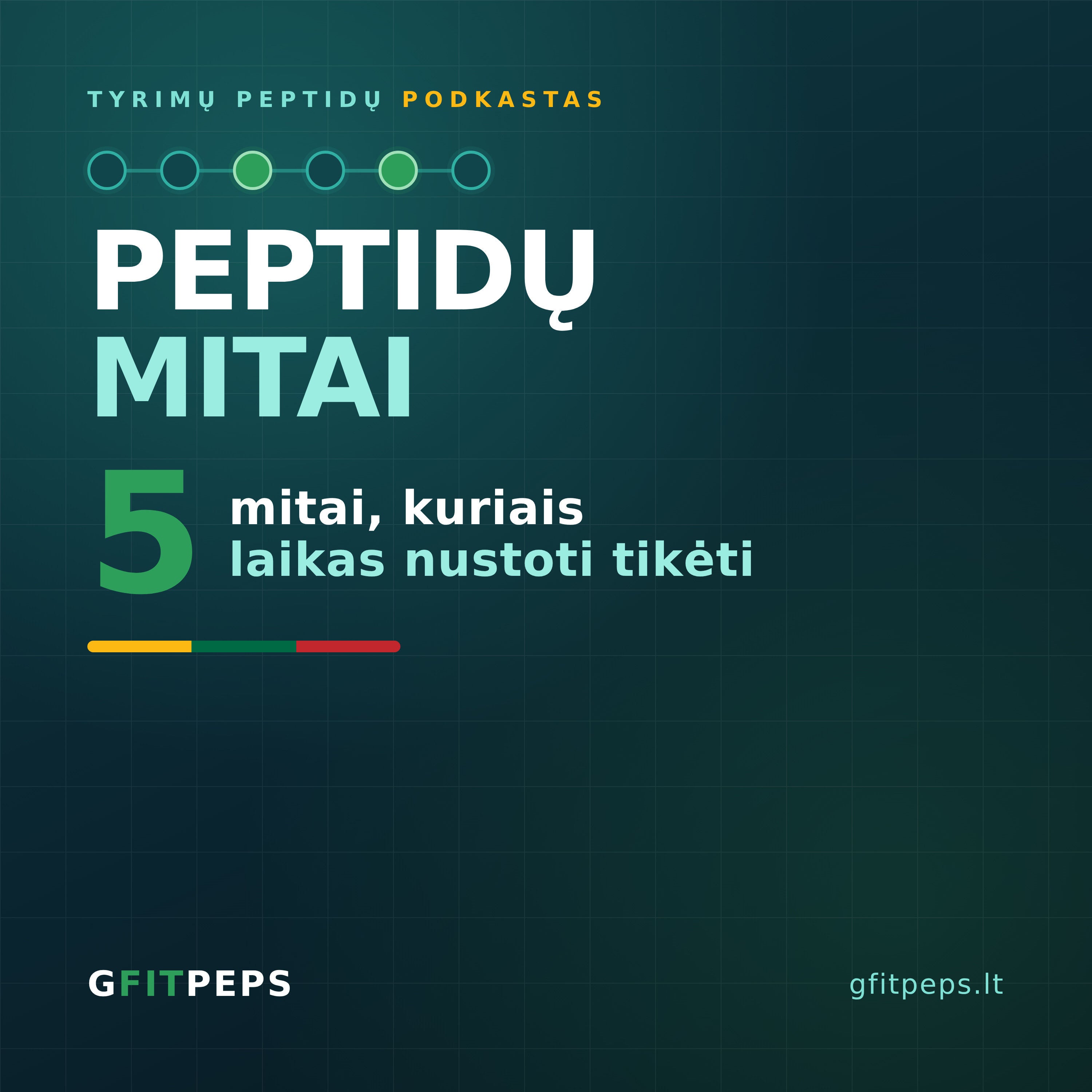 Peptidų mitai, kuriais laikas nustoti tikėti