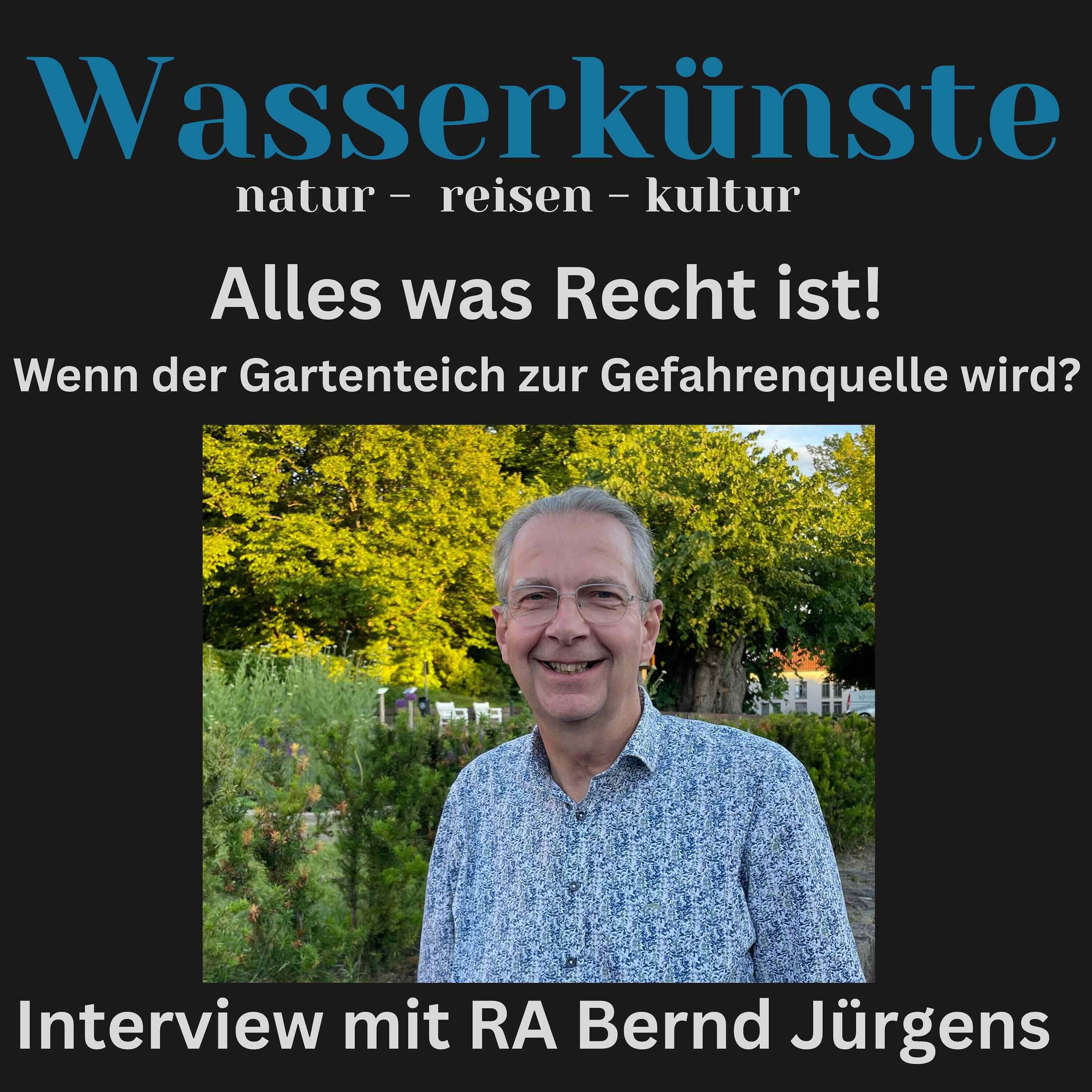 Gefahrenquelle Gartenteich? Alles was Recht ist