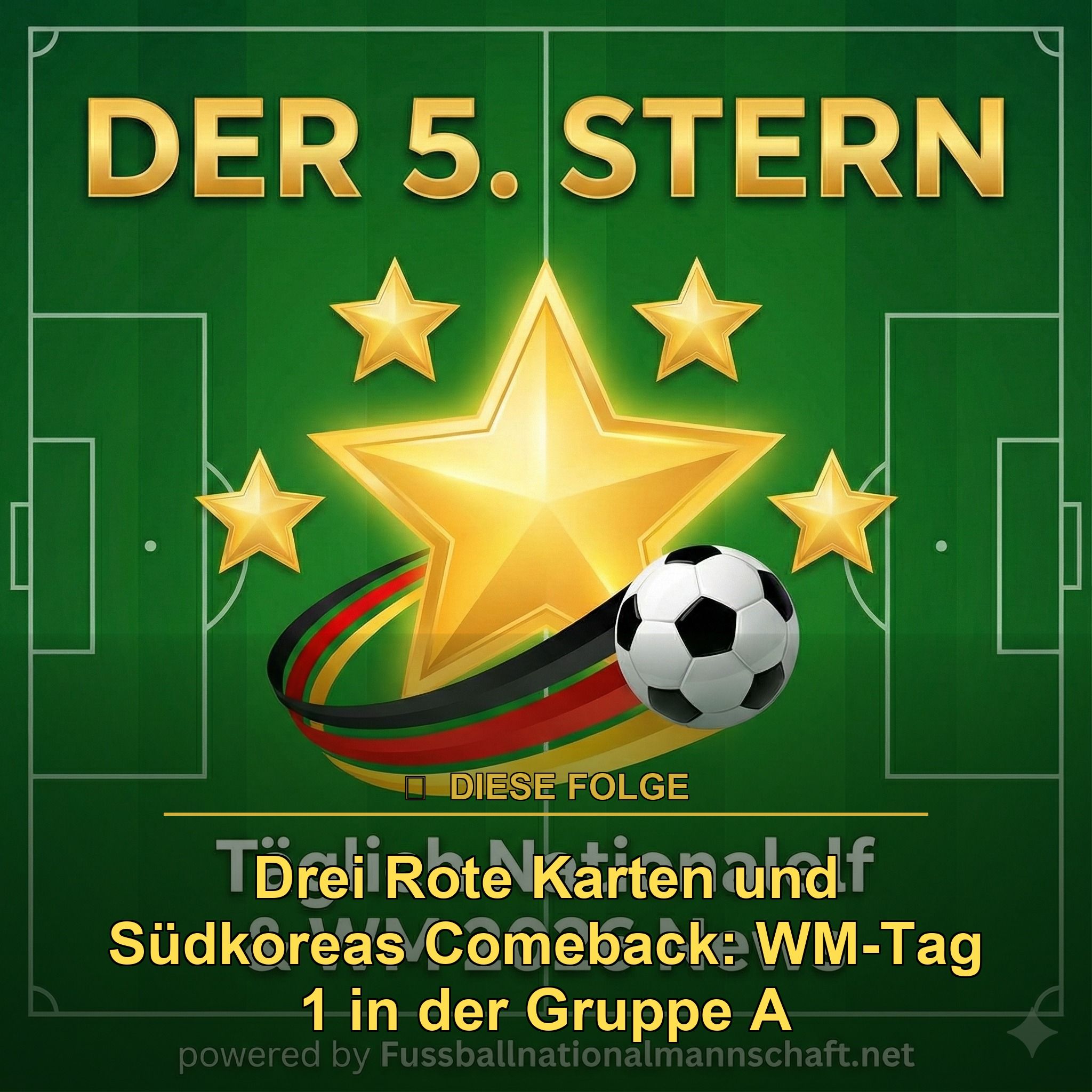 Drei Rote Karten und Südkoreas Comeback: WM-Tag 1 in der Gruppe A ⭐