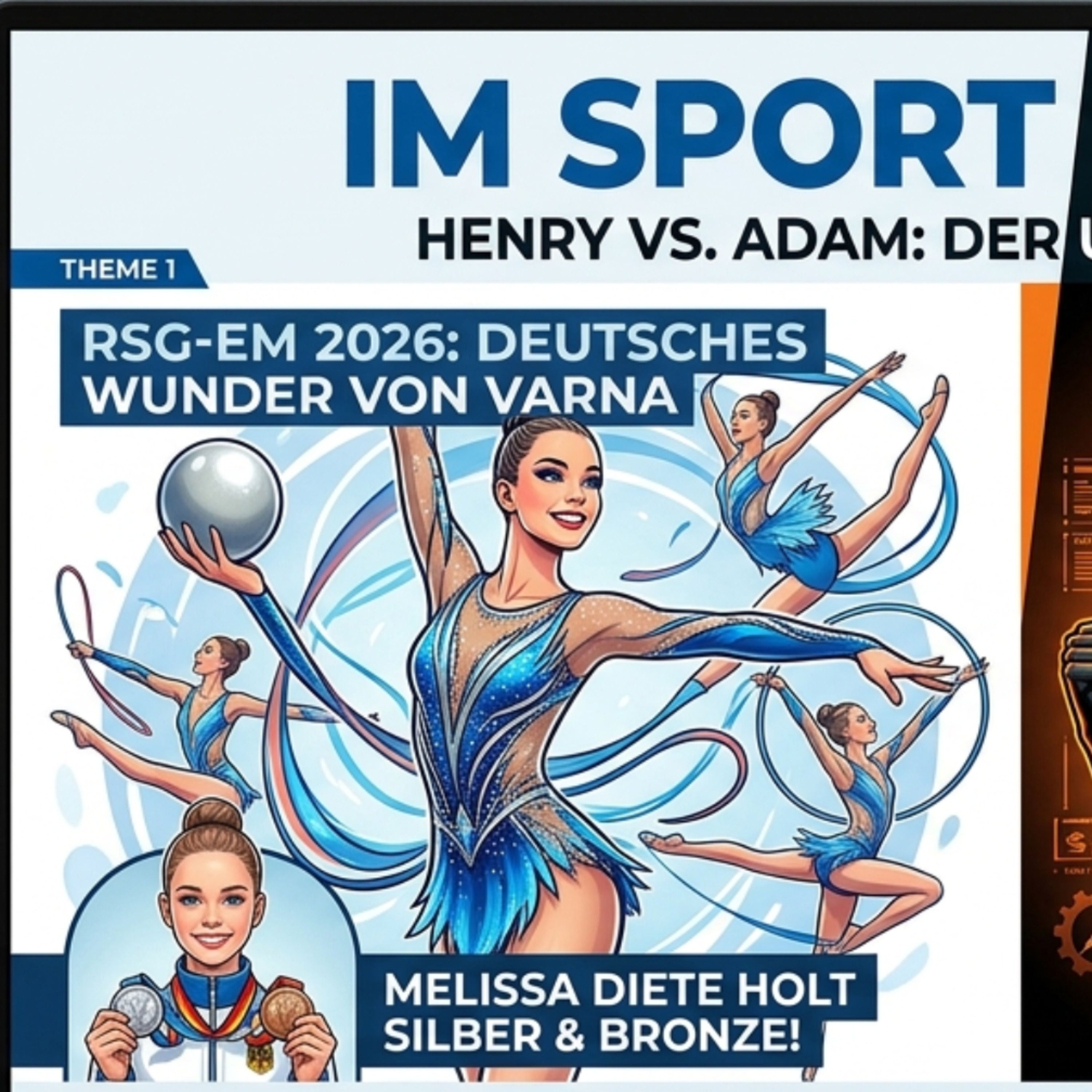 Im Sport gehört! - Folge 11 - RSG-EM in Varna - Aufstrebender Stern 🌟 auf dem Teppich?