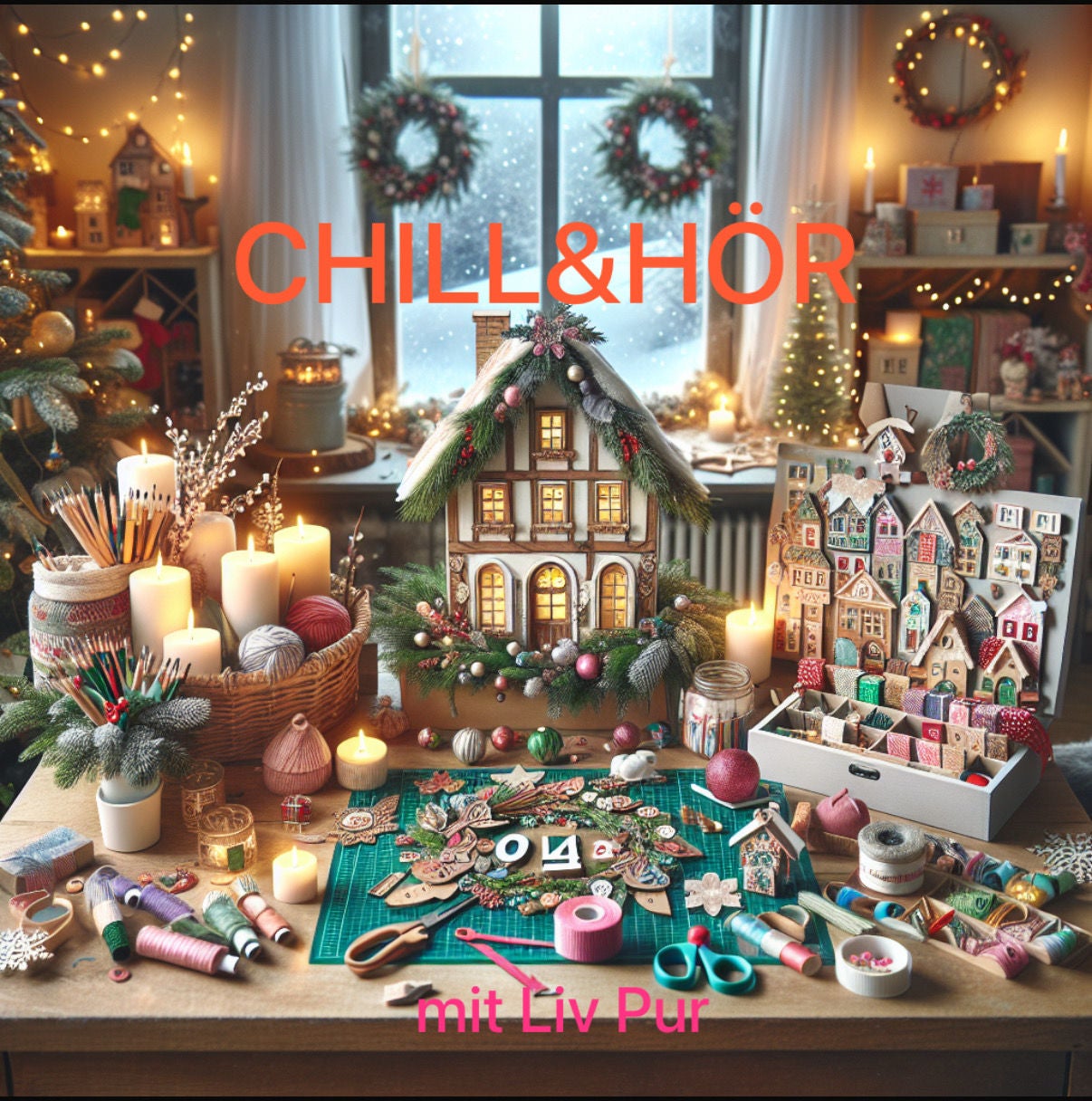 CHILL&HÖR mit Liv Pur: Winter-Bastelideen ❄️✂️