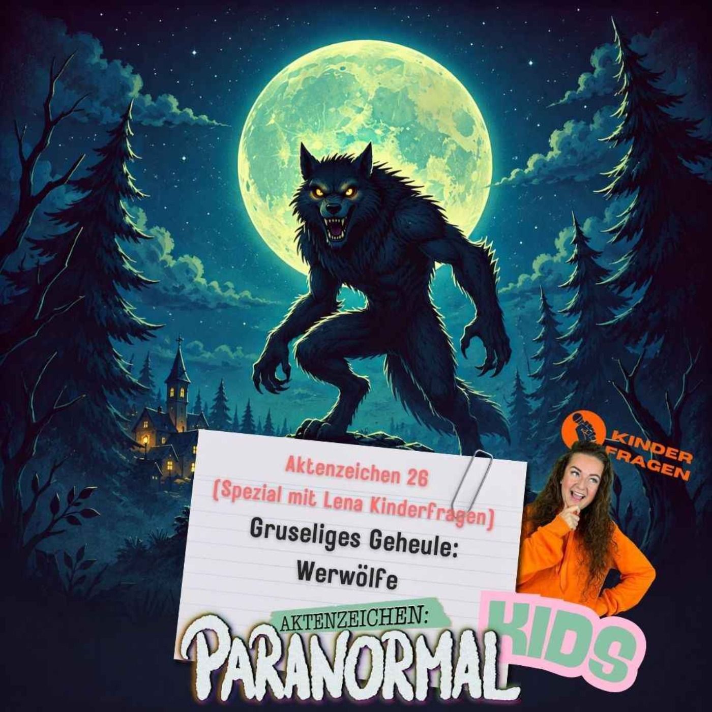 AZ KIDS #26 - Gruseliges Geheule: Werwölfe | mit Lena Kinderfragen