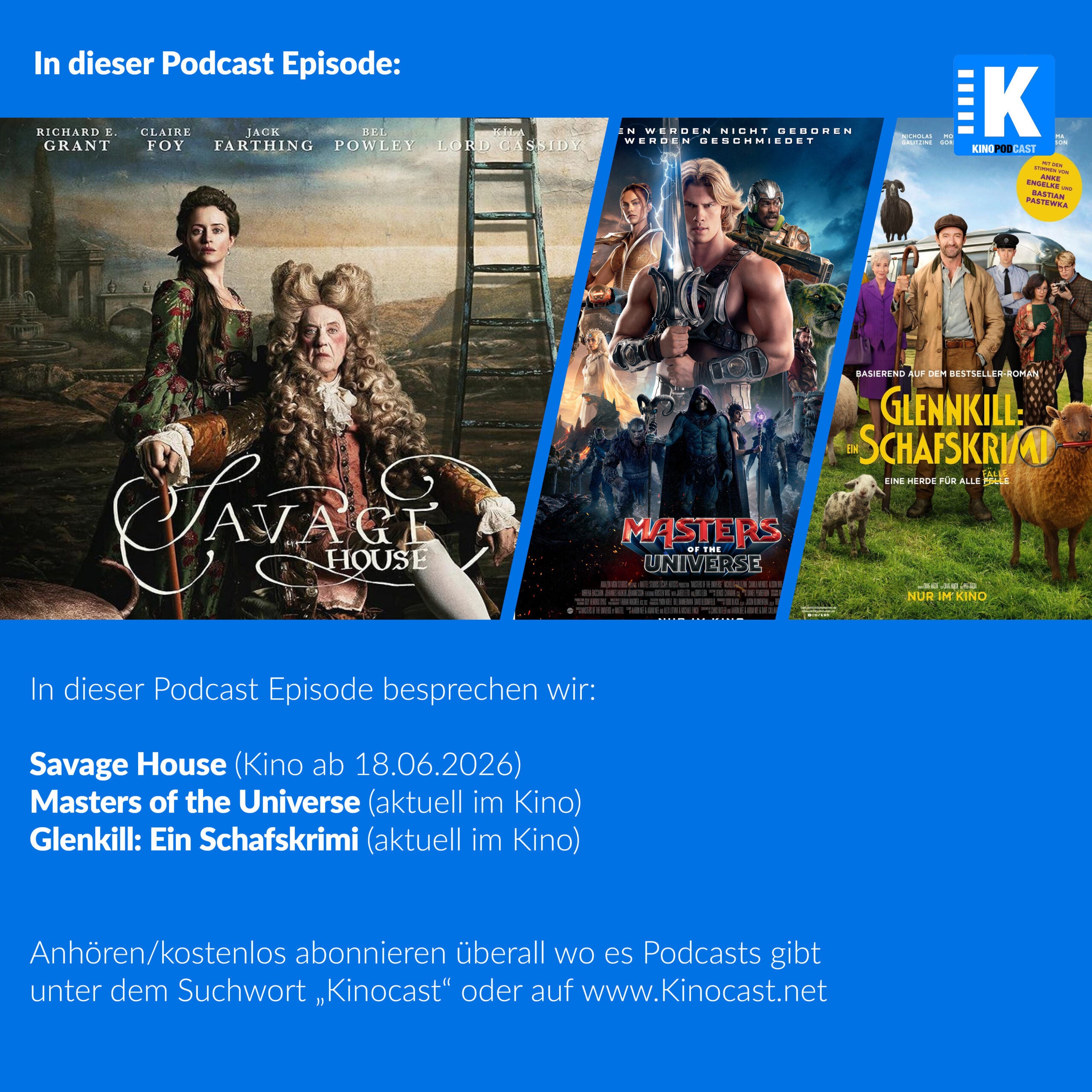 Savage House, Masters of the Universe, Glenkill: Ein Schafskrimi | #919