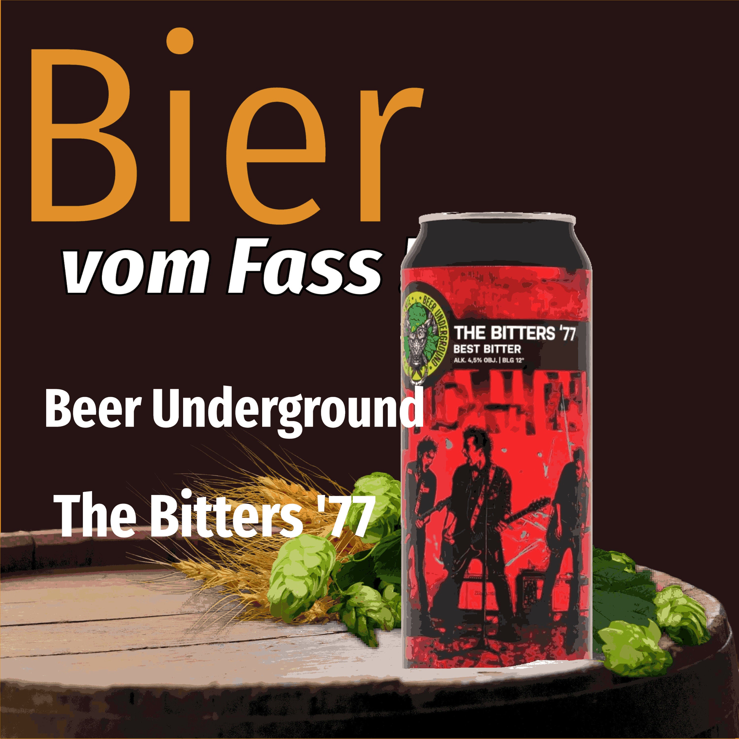 BvF121 Beer Underground The Bitters '77