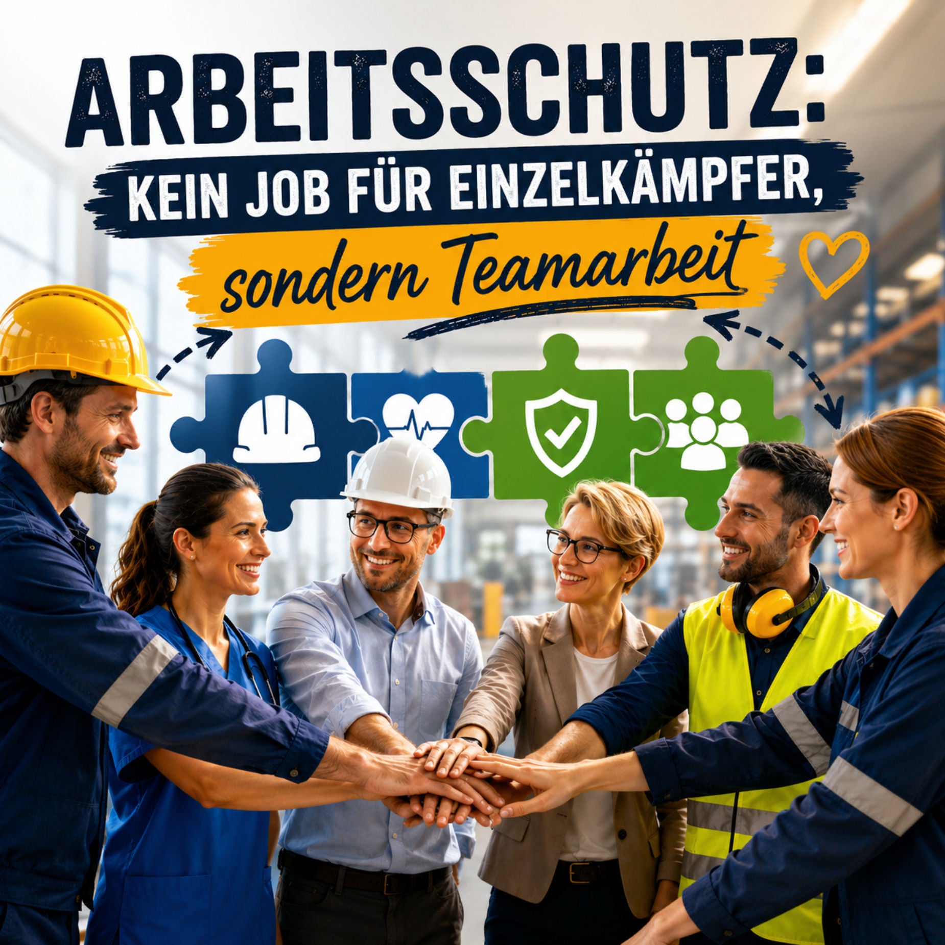 Arbeitsschutz - Kein Job für Einzelkämpfer, sondern Teamarbeit