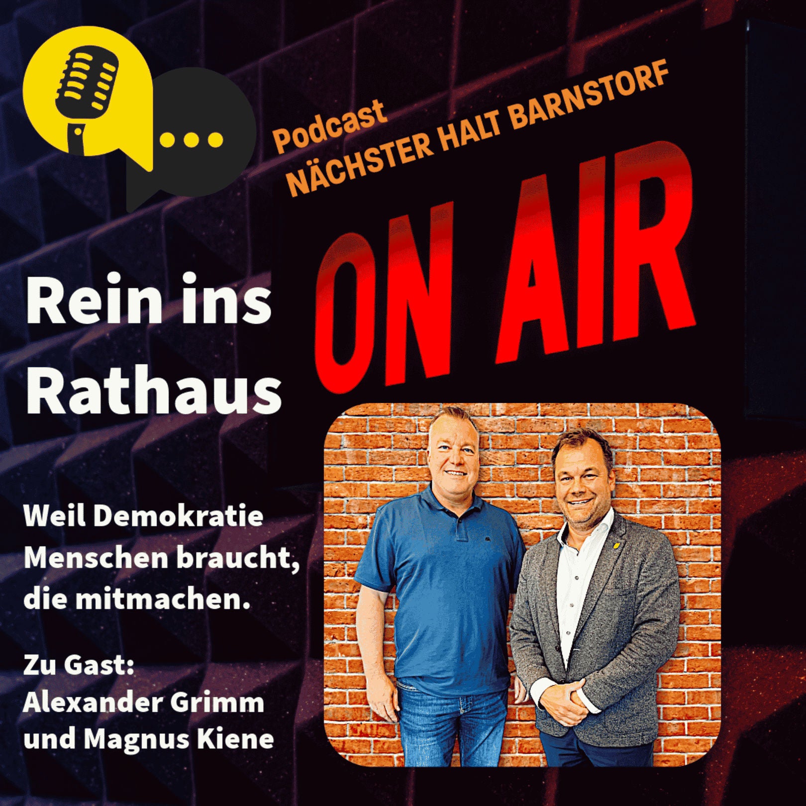 Folge 105: Rein ins Rathaus - Weil Demokratie Menschen braucht, die mitmachen.