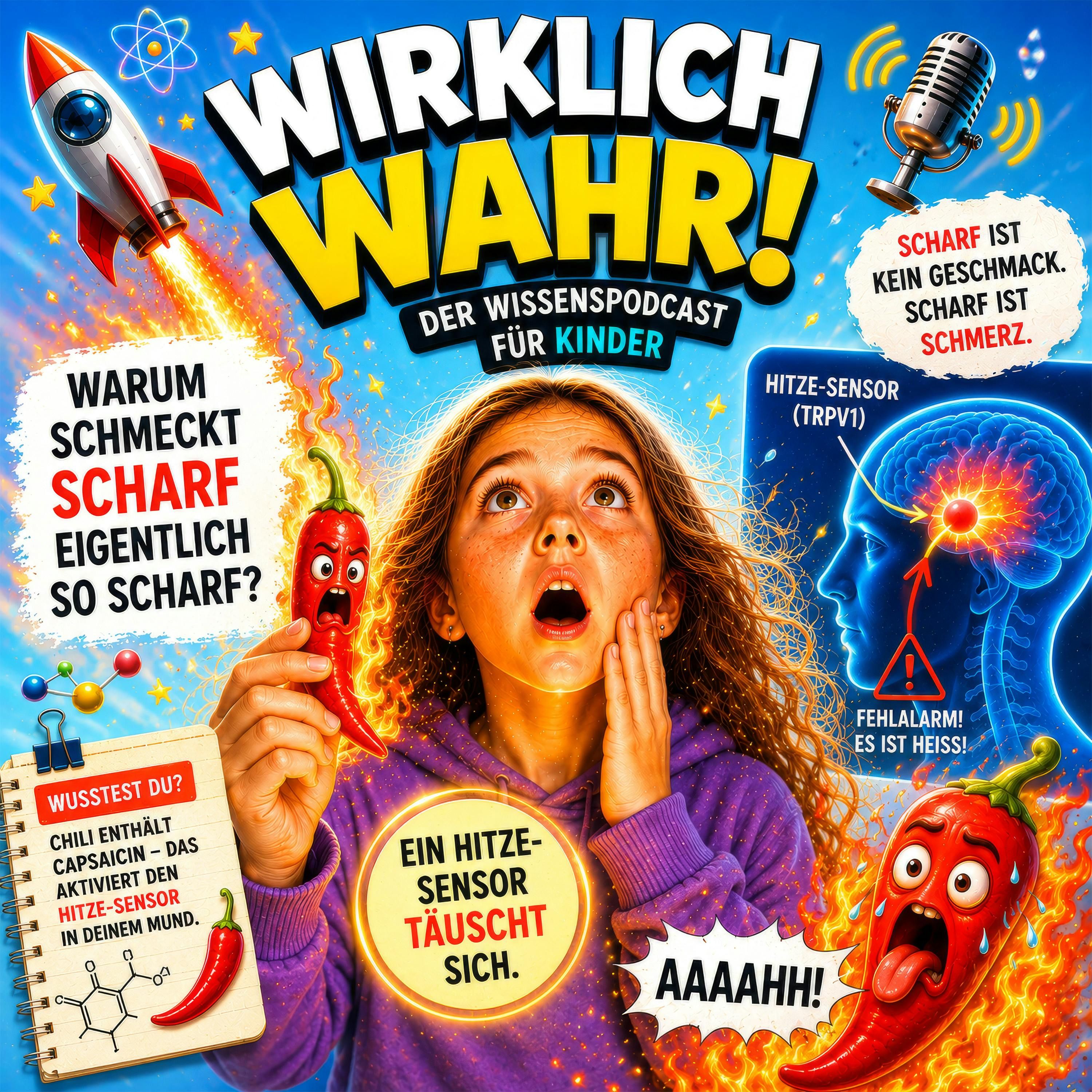 Wow! Warum schmeckt scharf eigentlich so scharf?