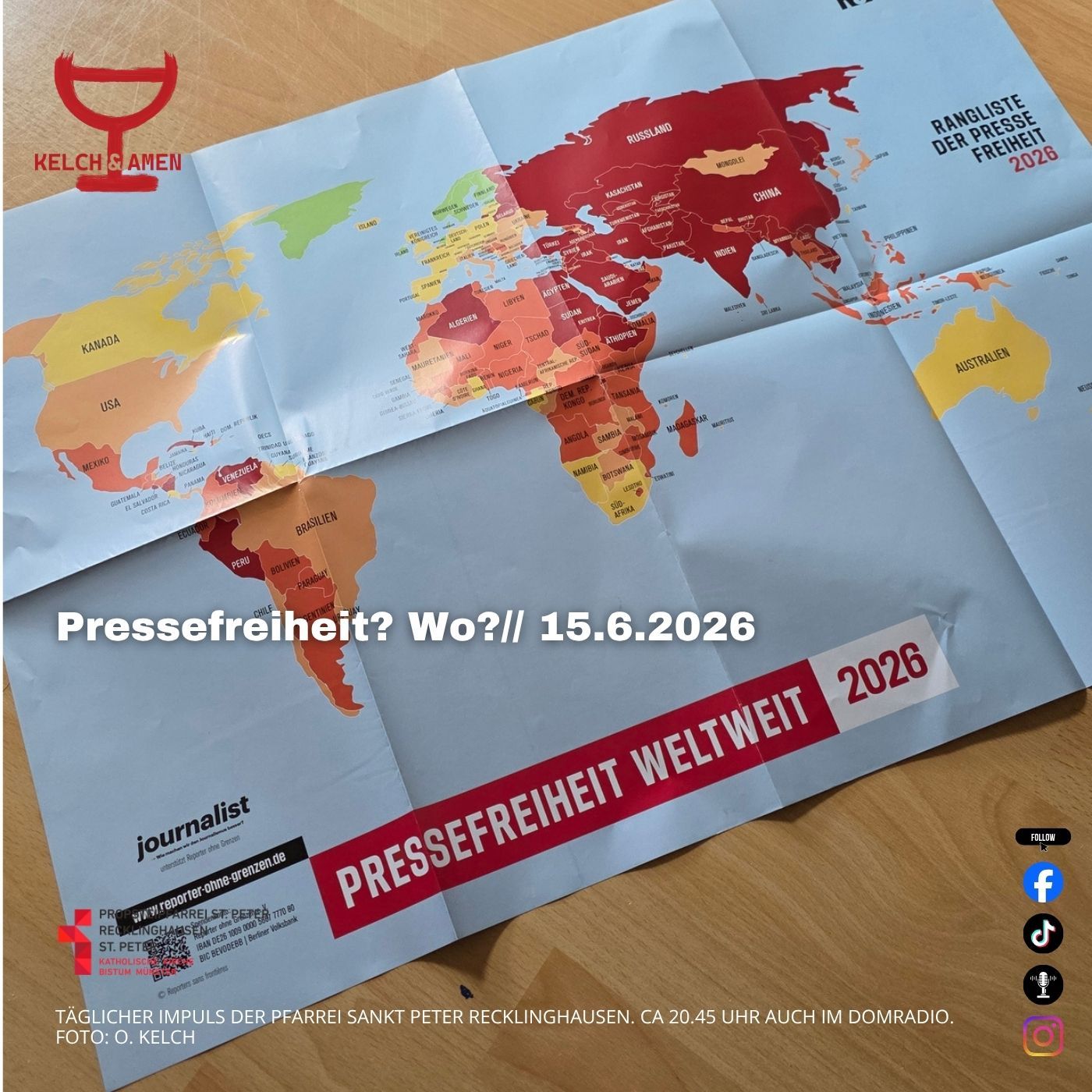 Pressefreiheit? Wo? // 15.6.2026