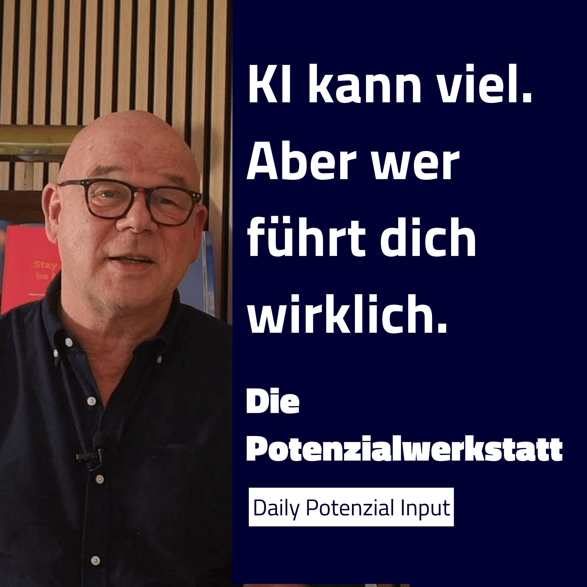KI kann viel. Aber wer führt dich wirklich?