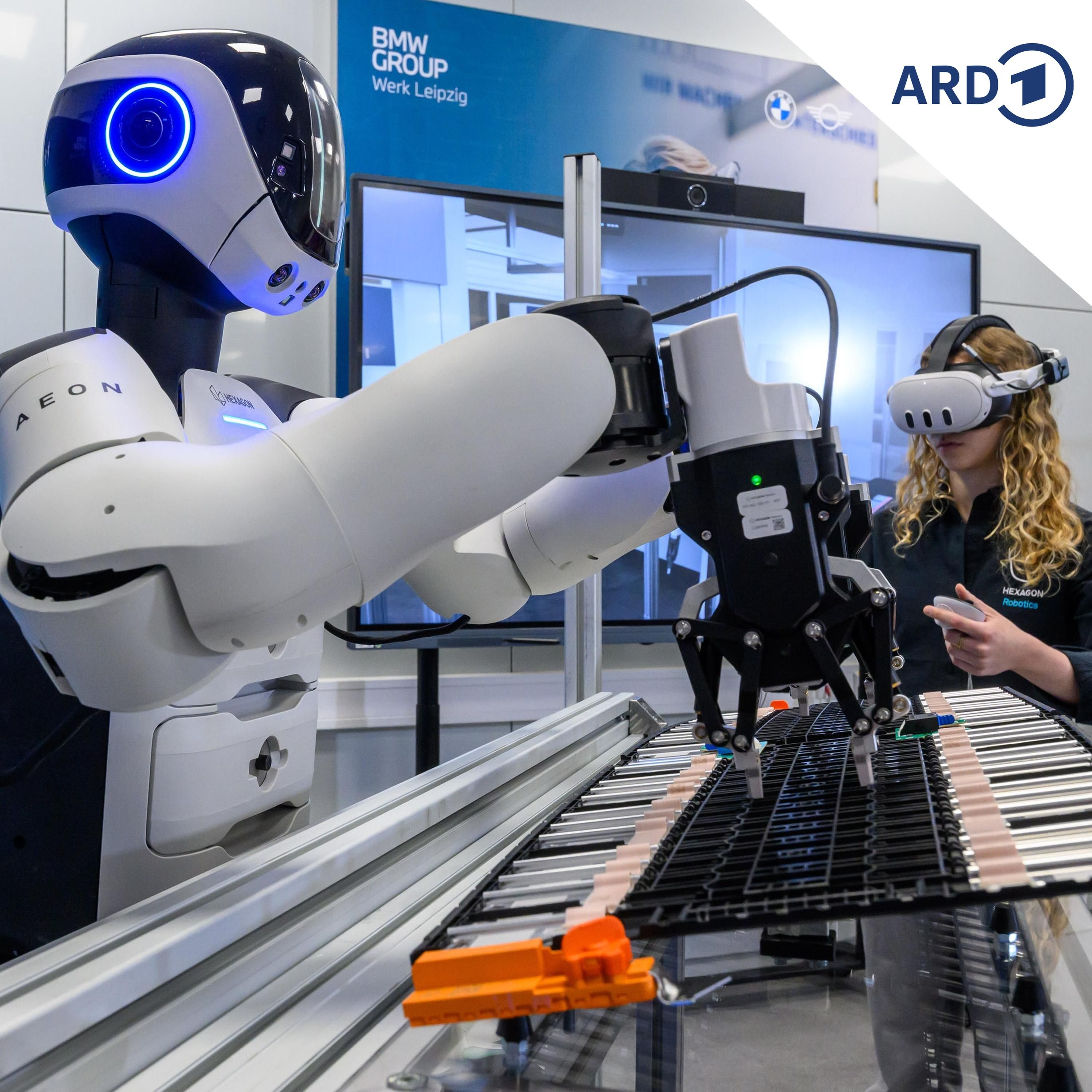 BMW testet in Leipzig humanoide Roboter