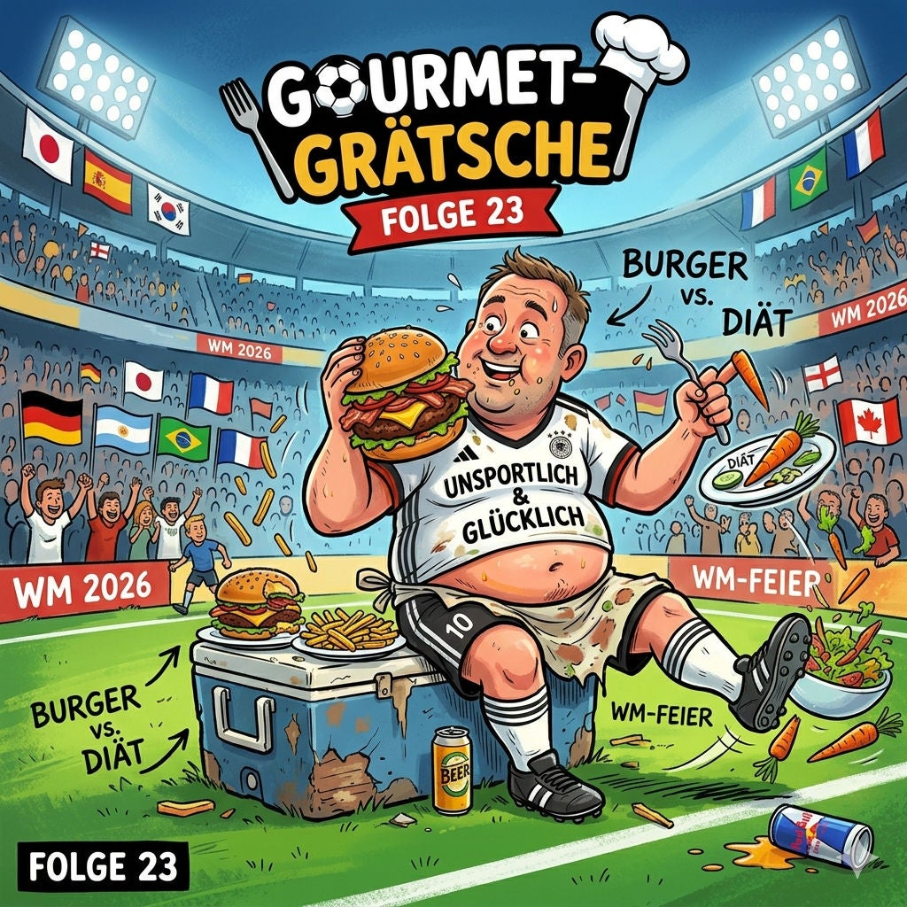 Folge 23 - WM-Burger und schlechte Superhelden