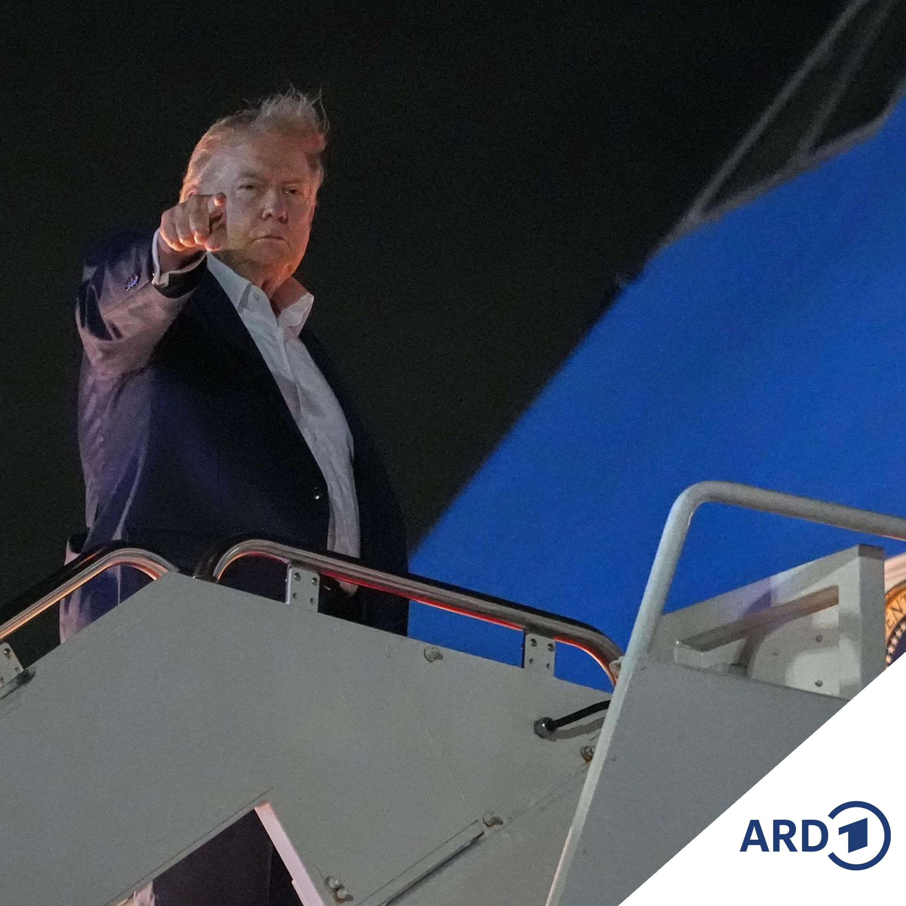 Kontrollierter Optimismus vor Trumps Europa-Trip
