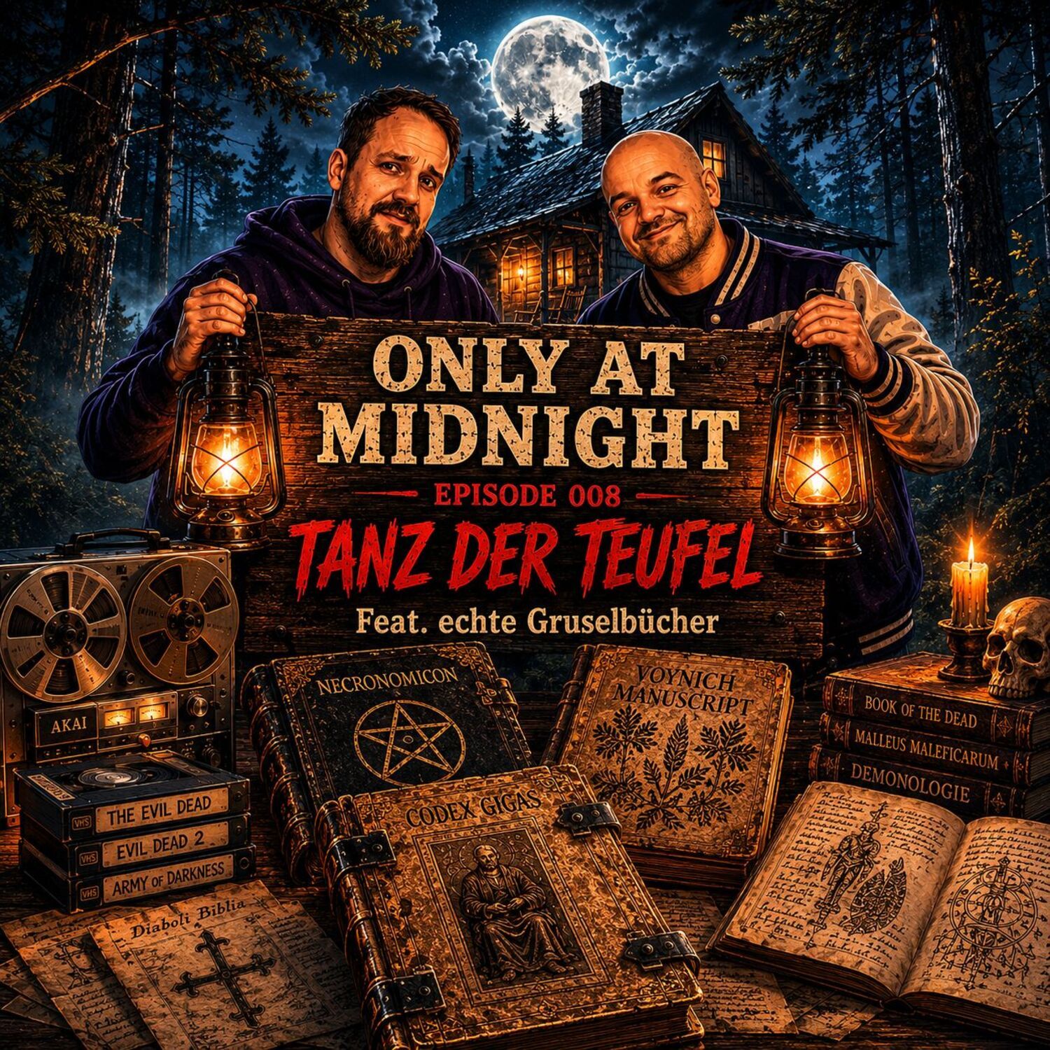 #008 - Evil Dead Tanz der Teufel und echte dunkle Bücher | Only at Midnight