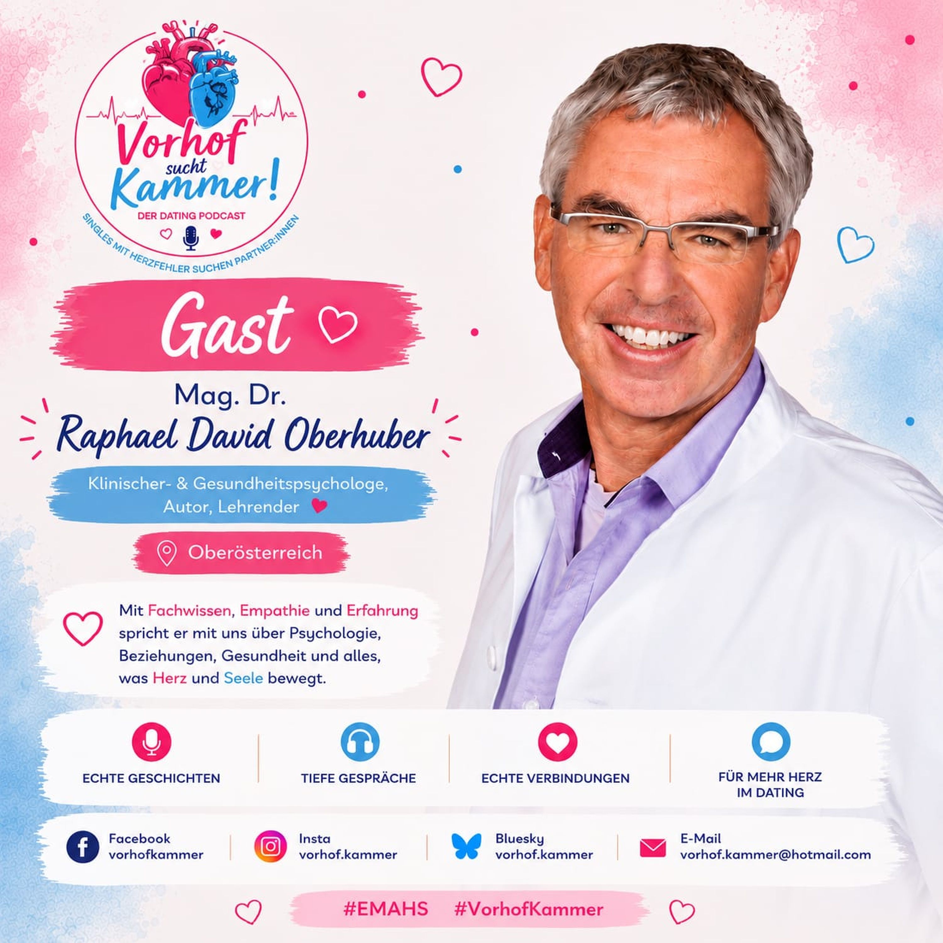 #1 - Im Gespräch mit Mag. Dr. Raphael David Oberhuber