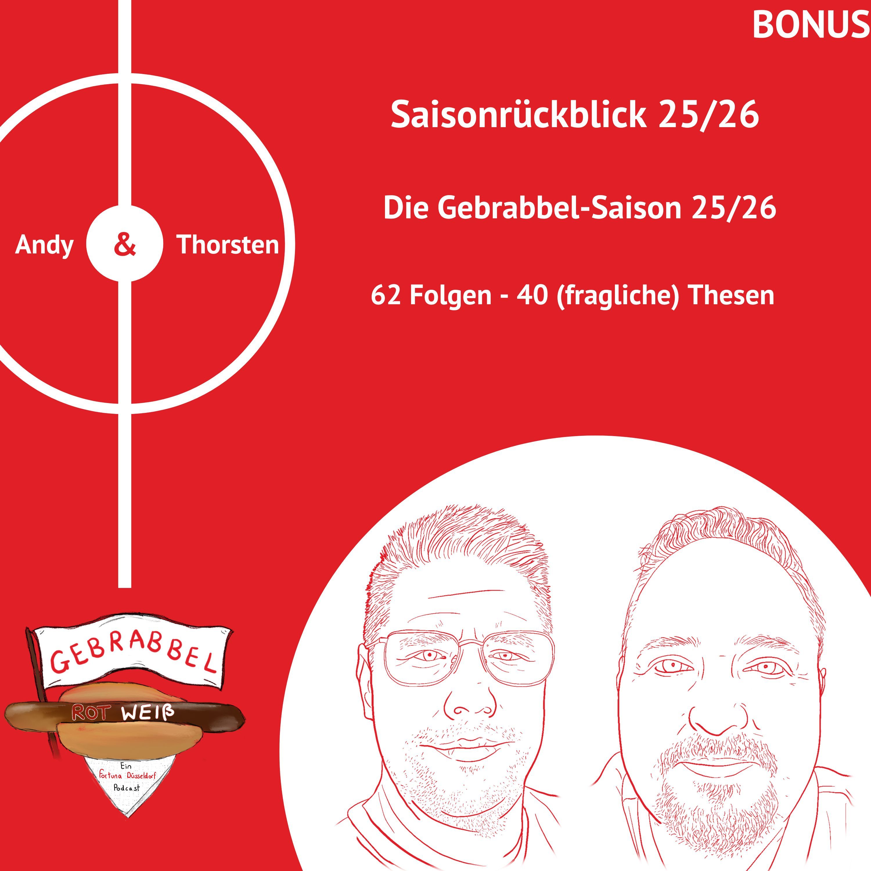 BONUS - Die Gebrabbel Saison 25/26 - 62 Folgen - 40 (fragliche) Thesen