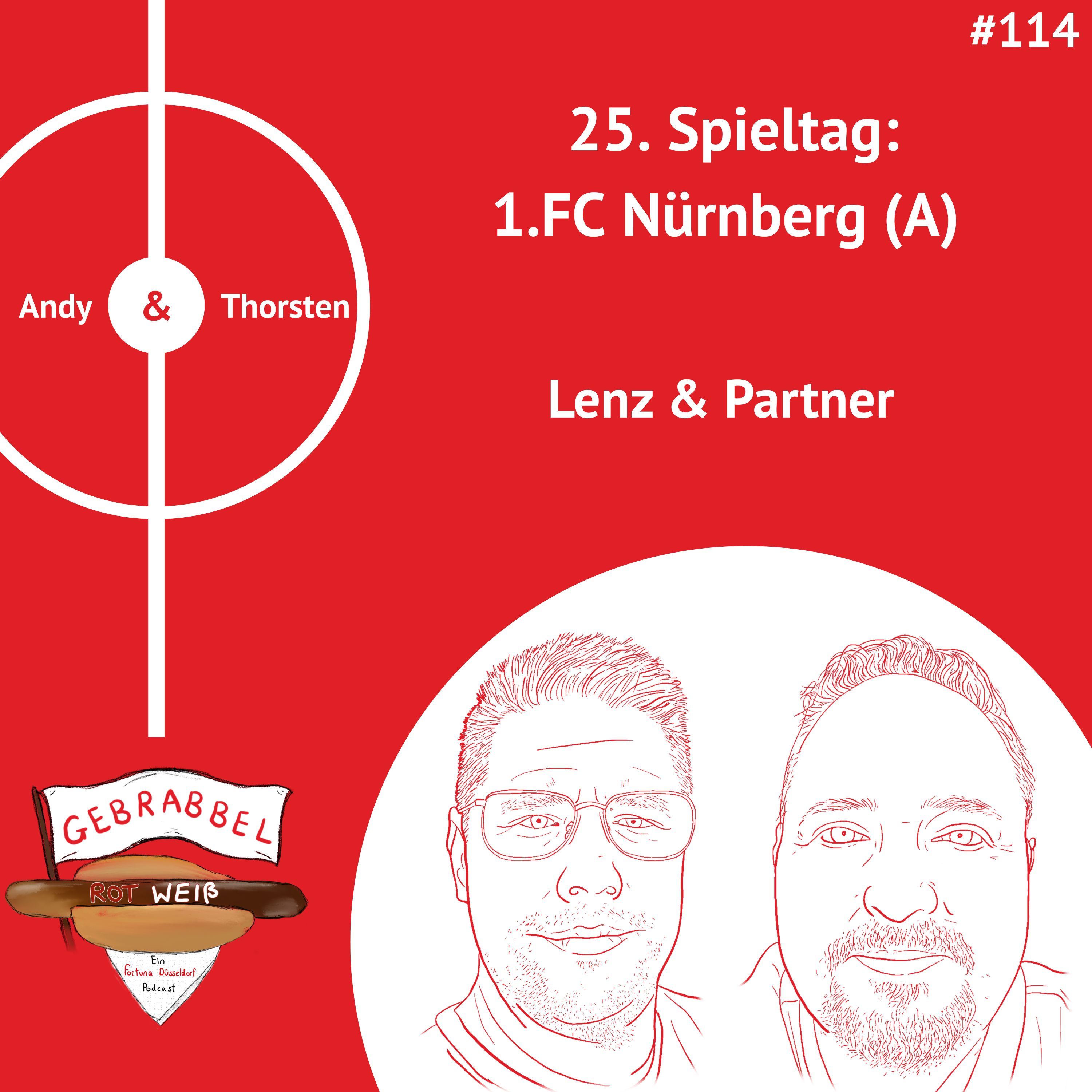 #114: 25. Spieltag: 1.FC Nürnberg (A) – Lenz & Partner