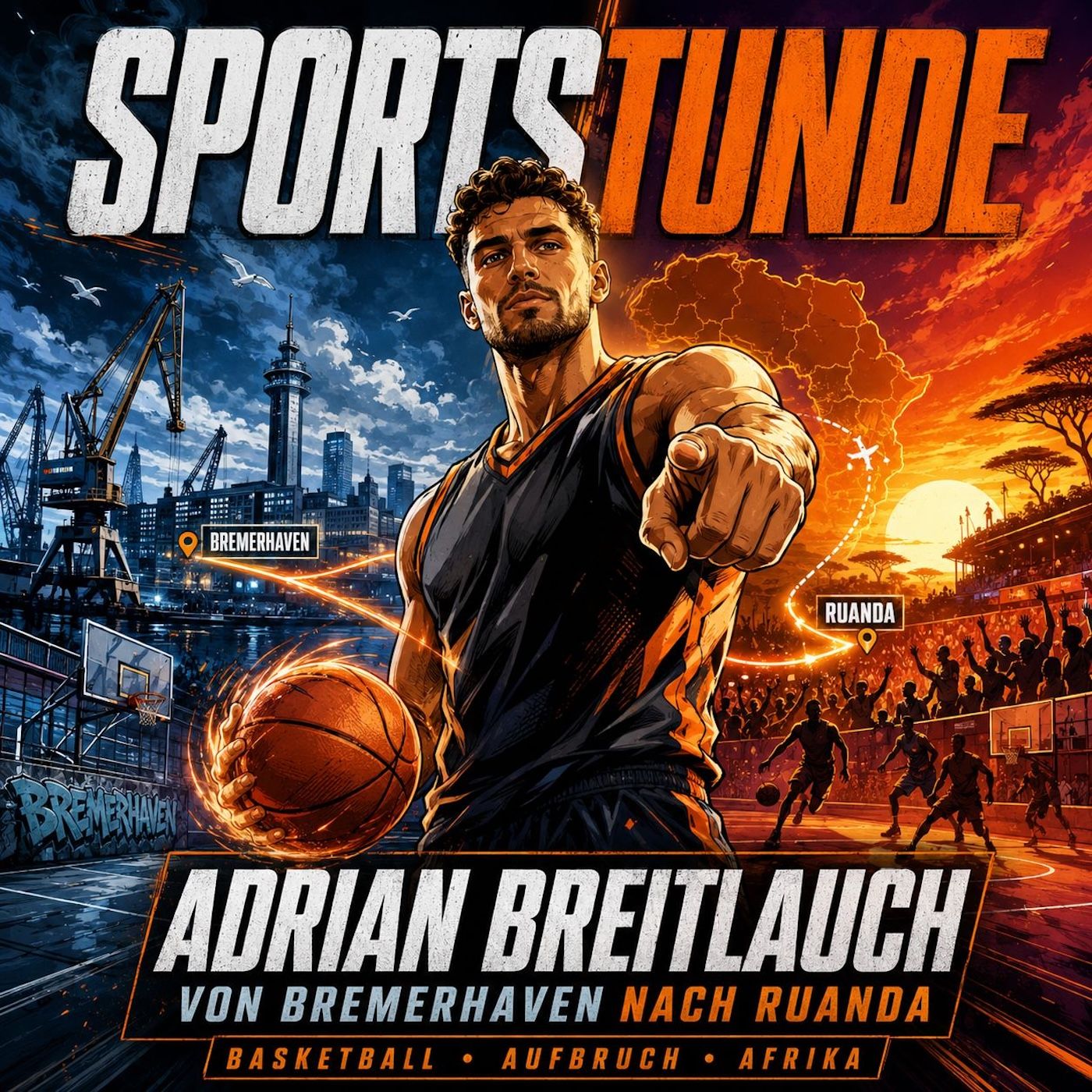 Vom ProA-Playoff-Krimi nach Afrika: Adrian Breitlauch über Basketball, Ruanda & das Abenteuer seines Lebens