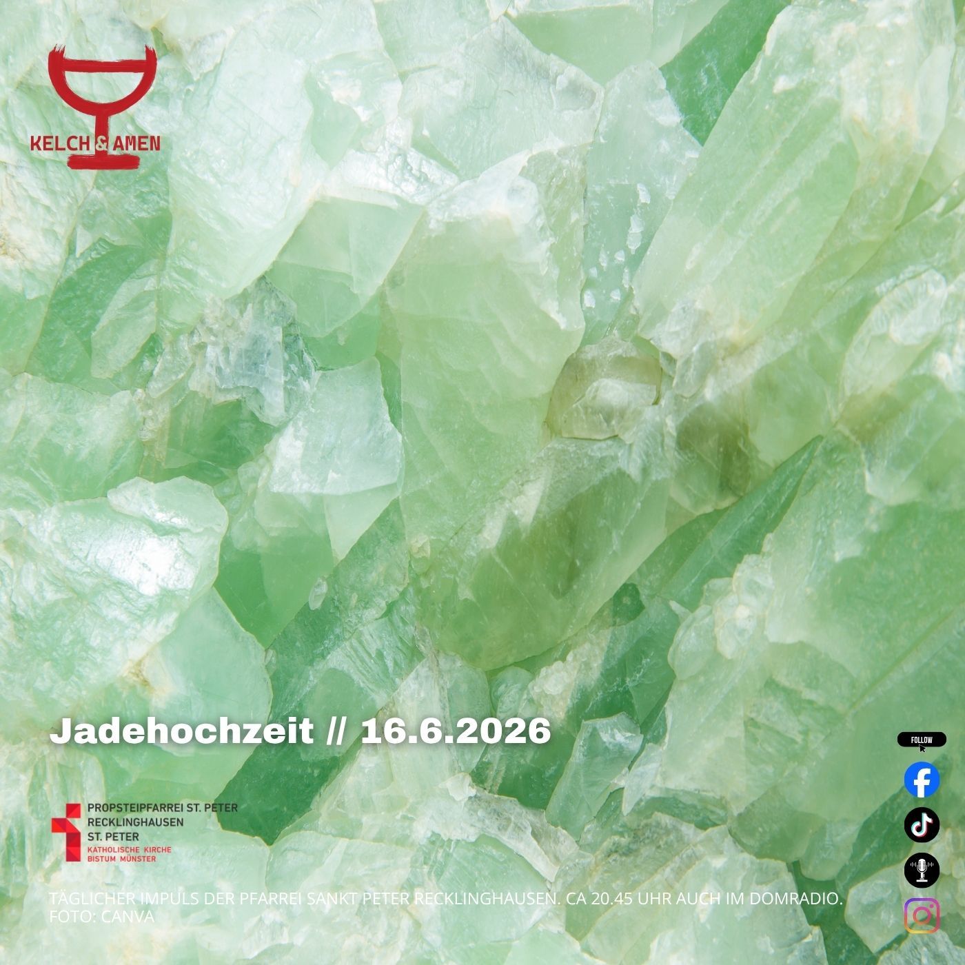 Jadehochzeit // 16.6.2026