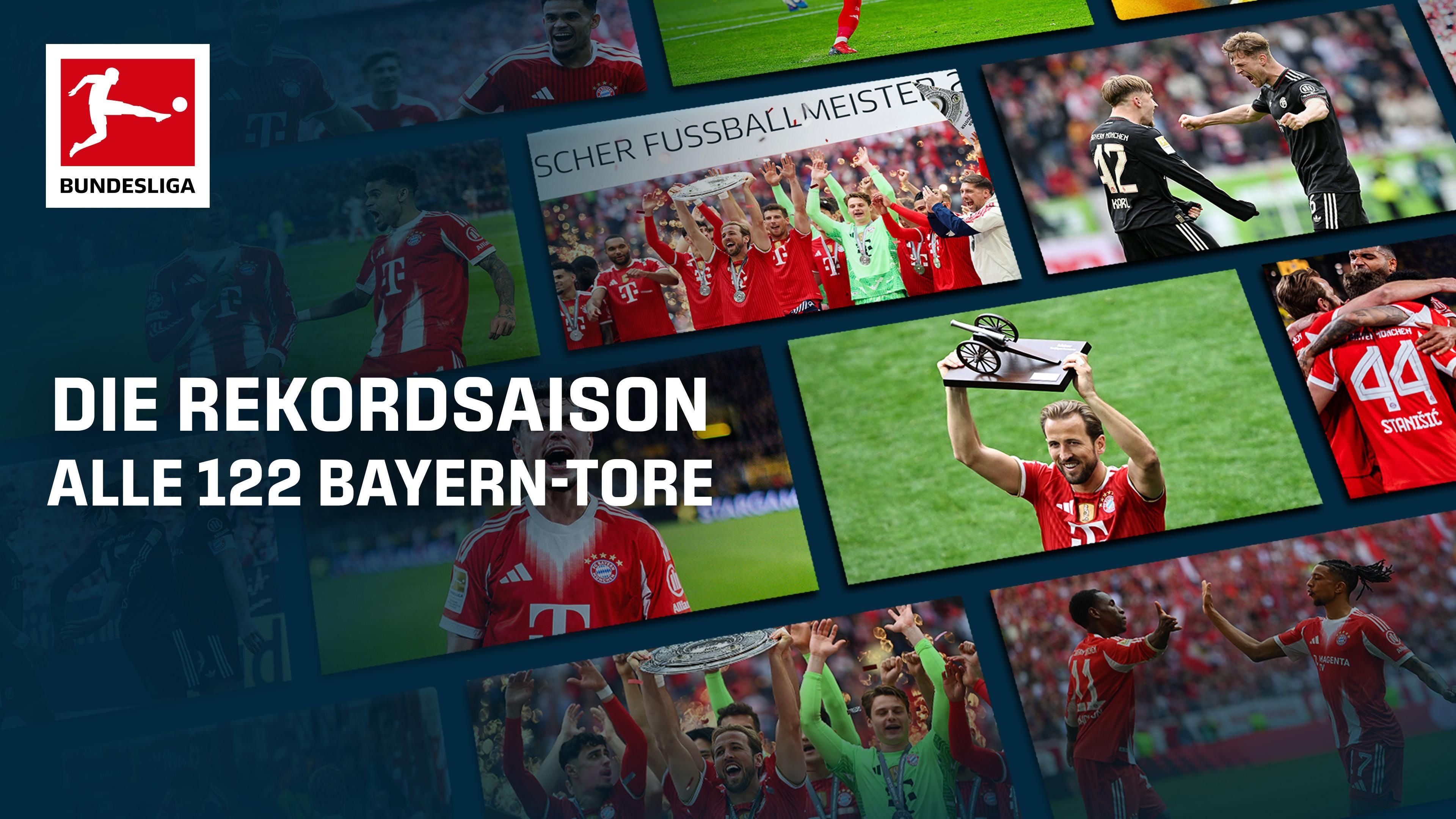 Rekord für die Ewigkeit? Alle 122 Bayern-Tore