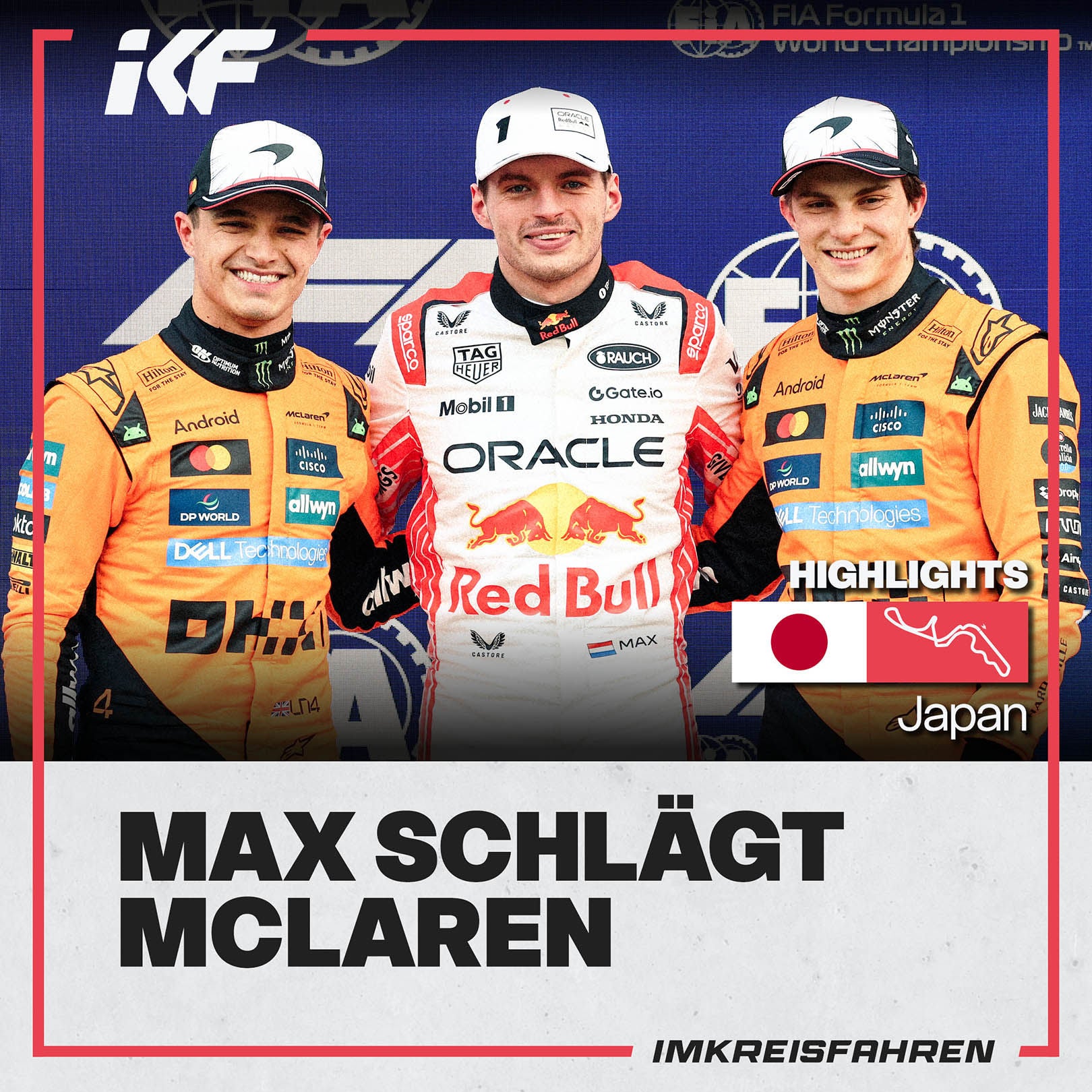 Max schlägt McLaren! Highlights aus Japan