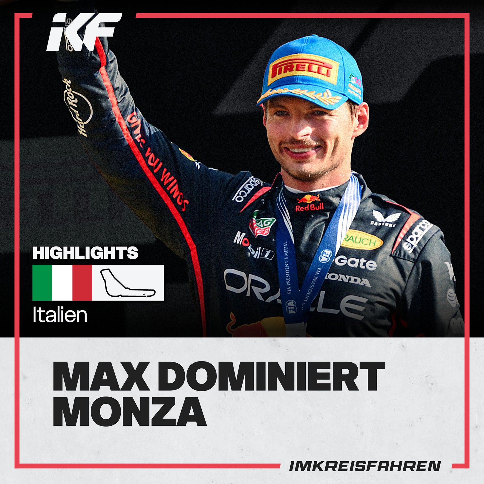 Max dominiert Monza | Highlights Italien