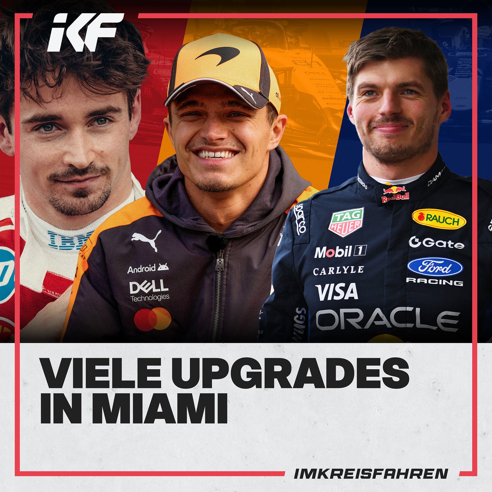 Upgrade-Offensive in Miami: Ferrari, Red Bull & McLaren rüsten auf