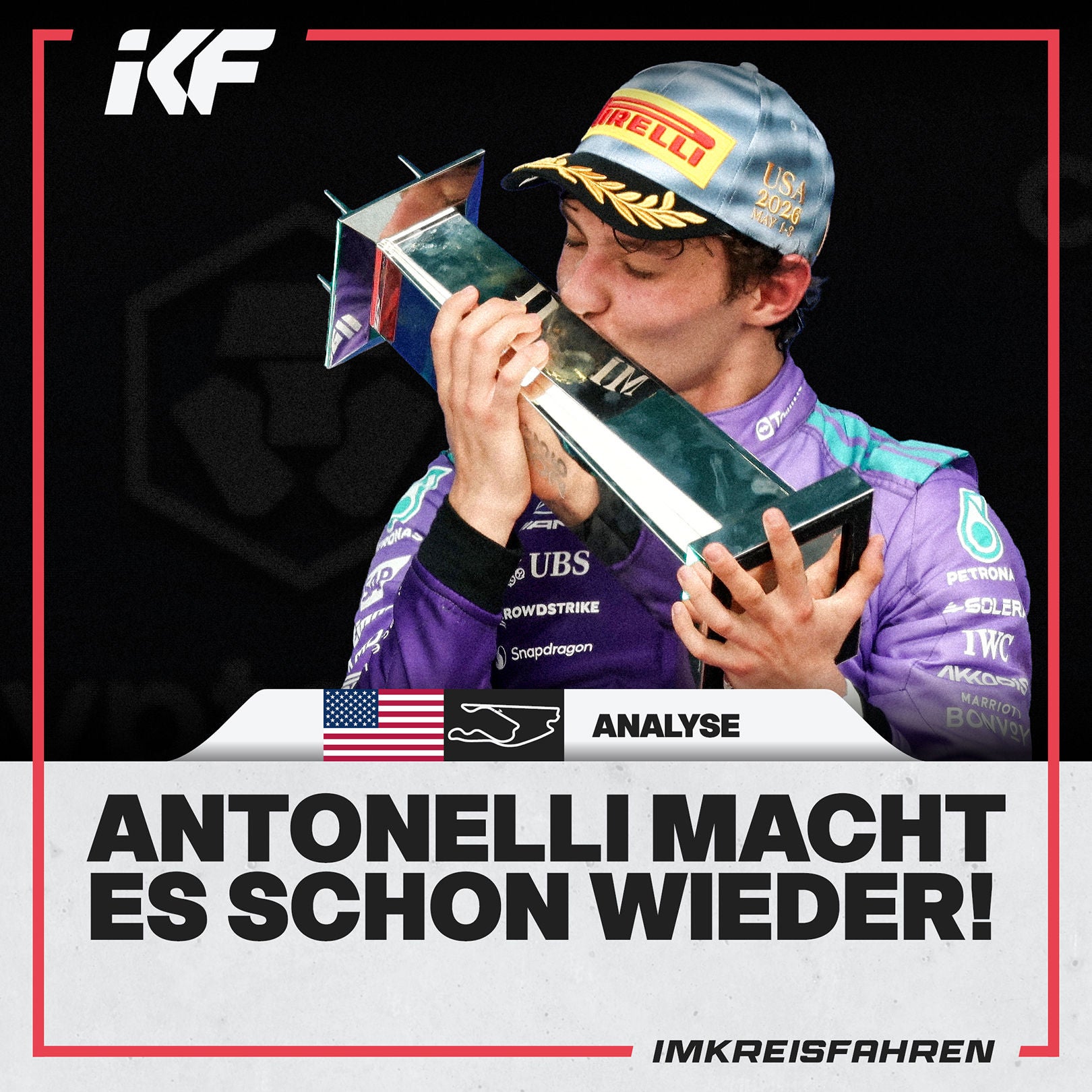 Antonelli dominiert, Chaos und Strafen sorgen für Drama | Analyse & Highlights Miami-GP