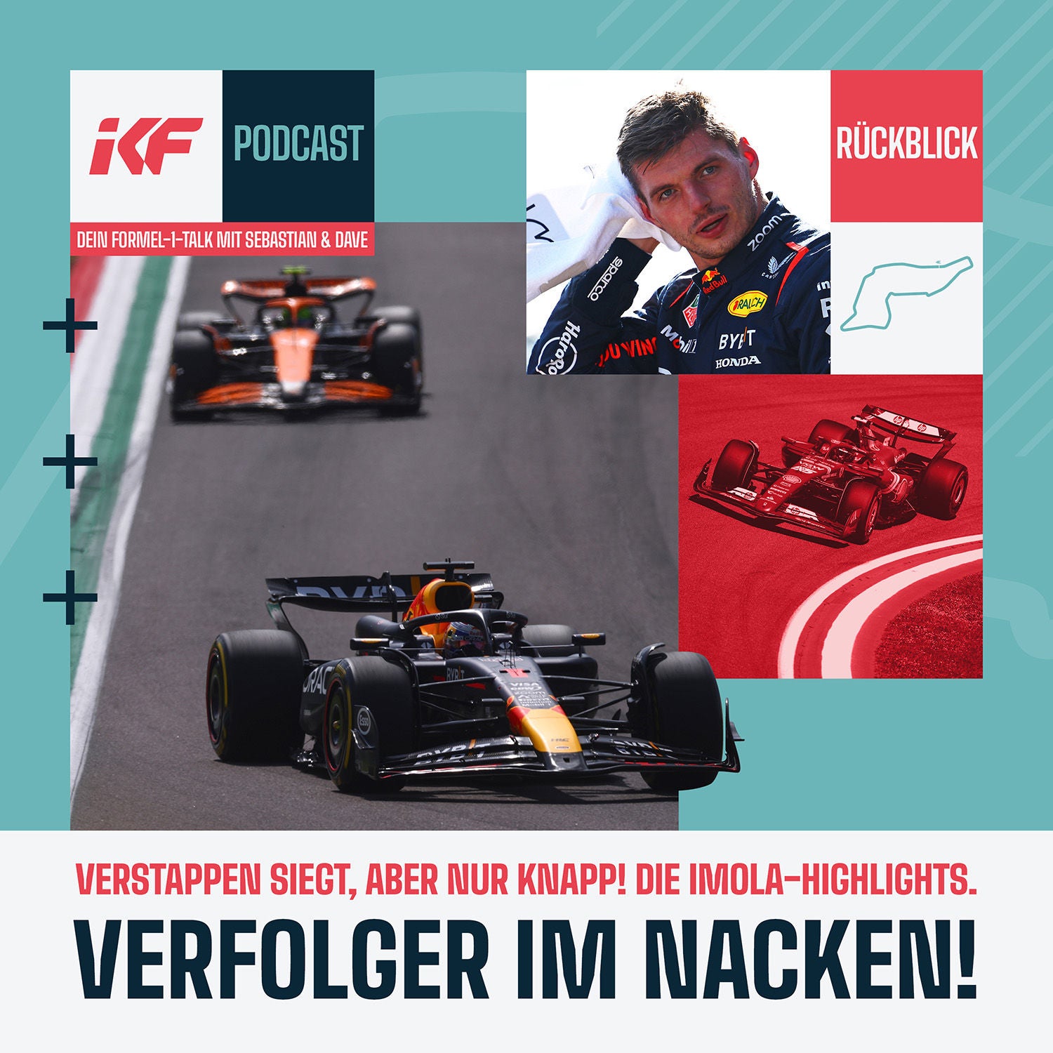 Verfolger im Nacken! McLaren und Ferrari jagen Verstappen!