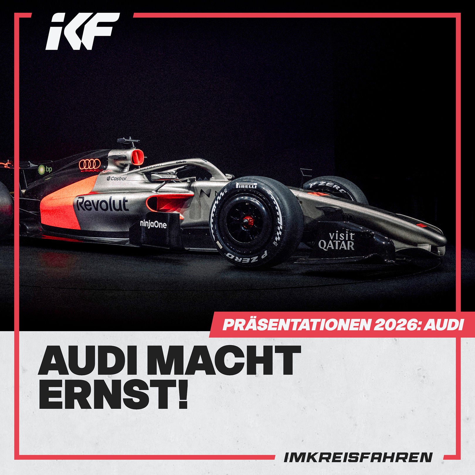 Audi präsentiert den R26 – Lackierung, Ambitionen und unsere Einschätzung!