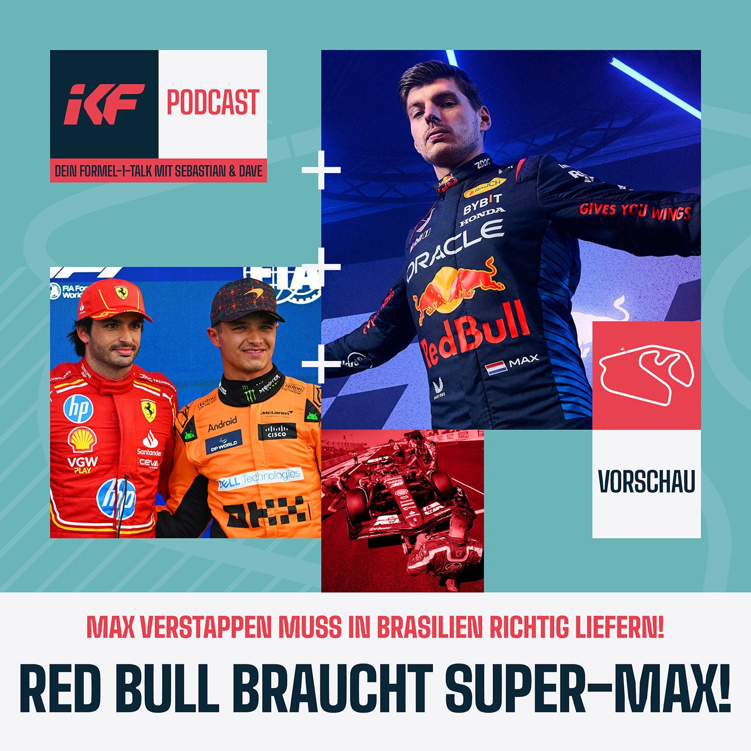 VORSCHAU: Brasilien - Red Bull braucht Super-Max!