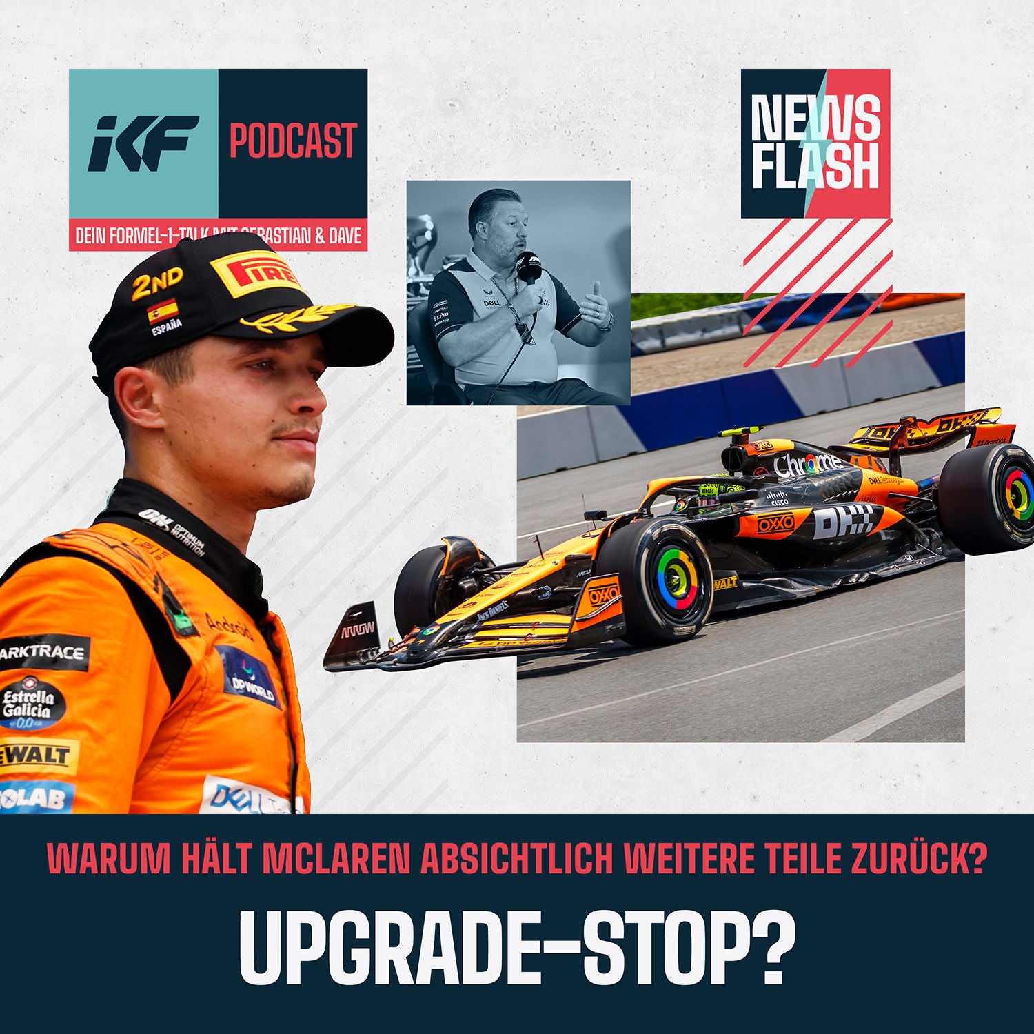 IKF news flash: Upgrade-Stop bei McLaren?